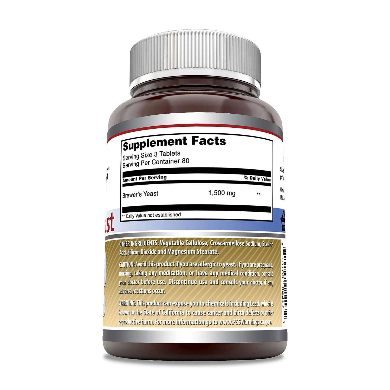 Brewer's Yeast - 240 Tablets (80 Servings)
