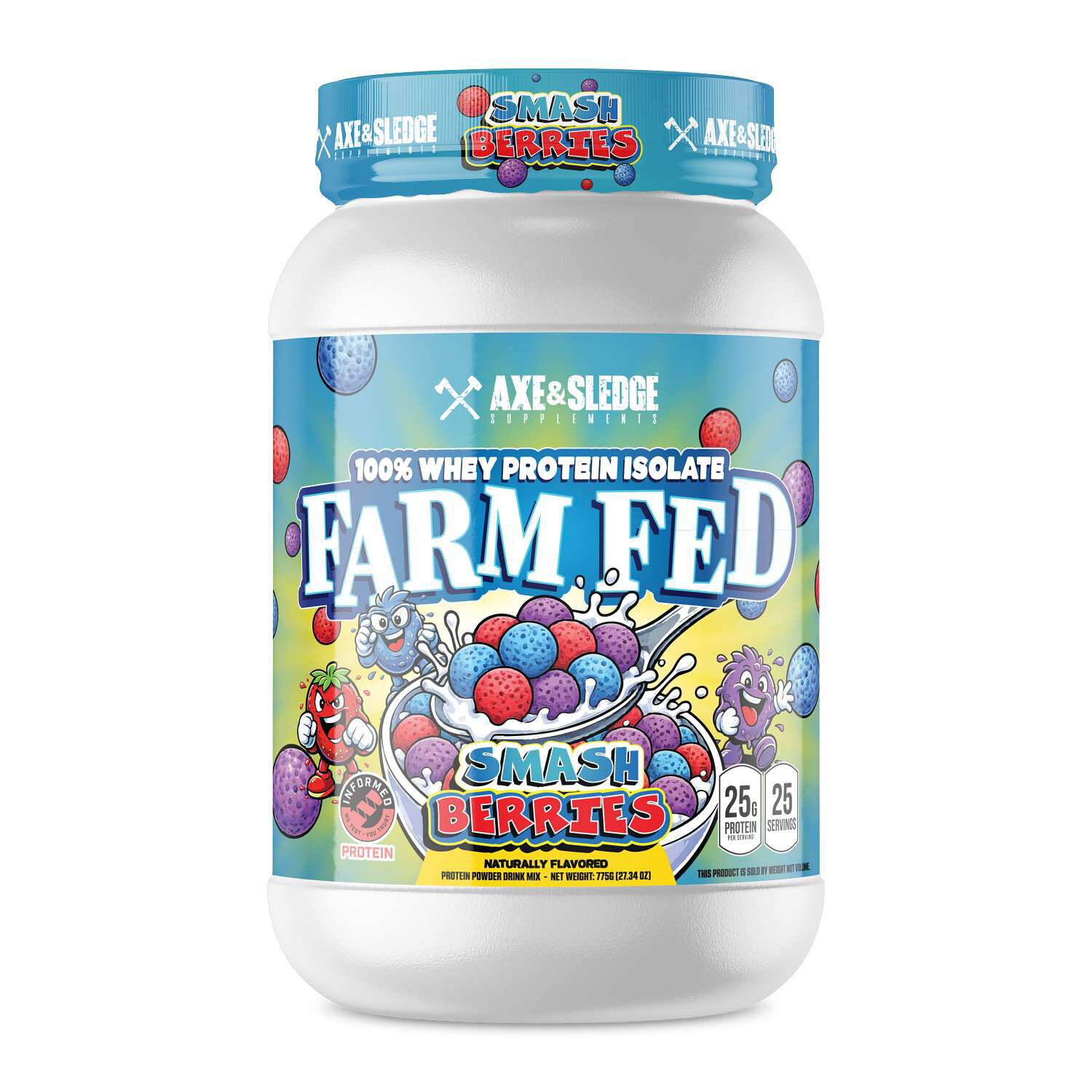 Farm Fed Protein - Smash Berries (25 Servings) Smash Berries | GNC