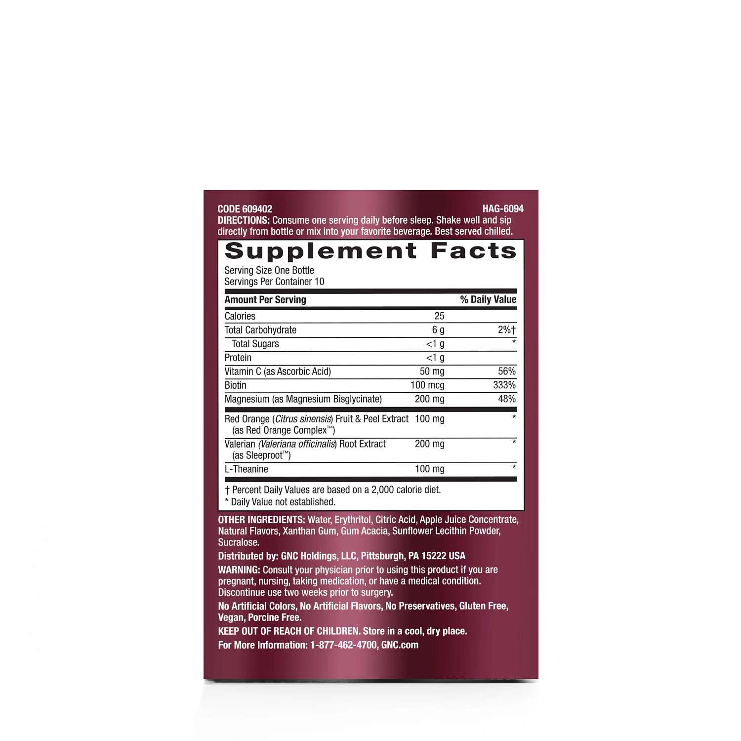 Moonlit Radiance Beauty Sleep Shot - Mango - 10 Bottles (10 Servings)  | GNC
