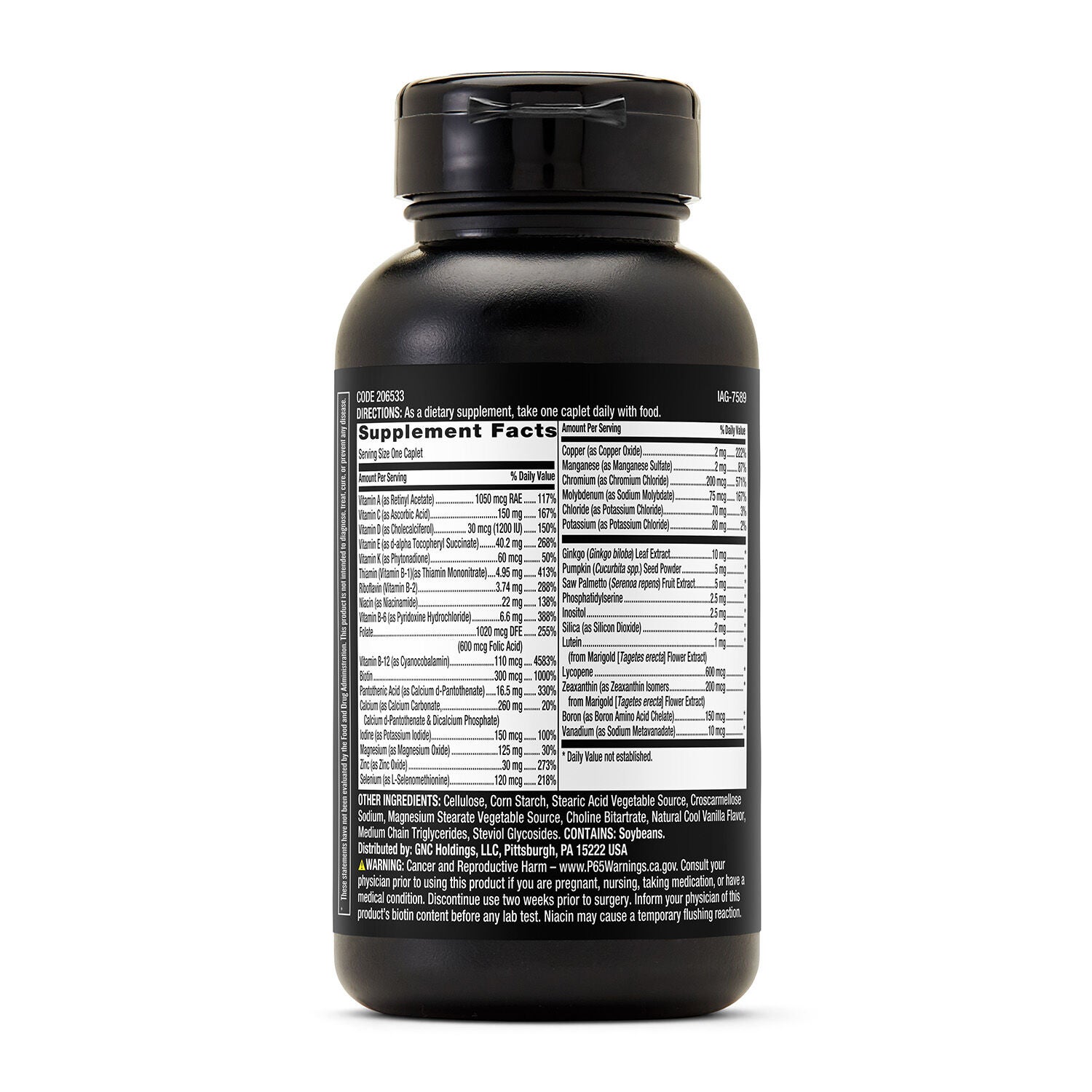 50 Plus One Daily Multi (60 Servings)  | GNC