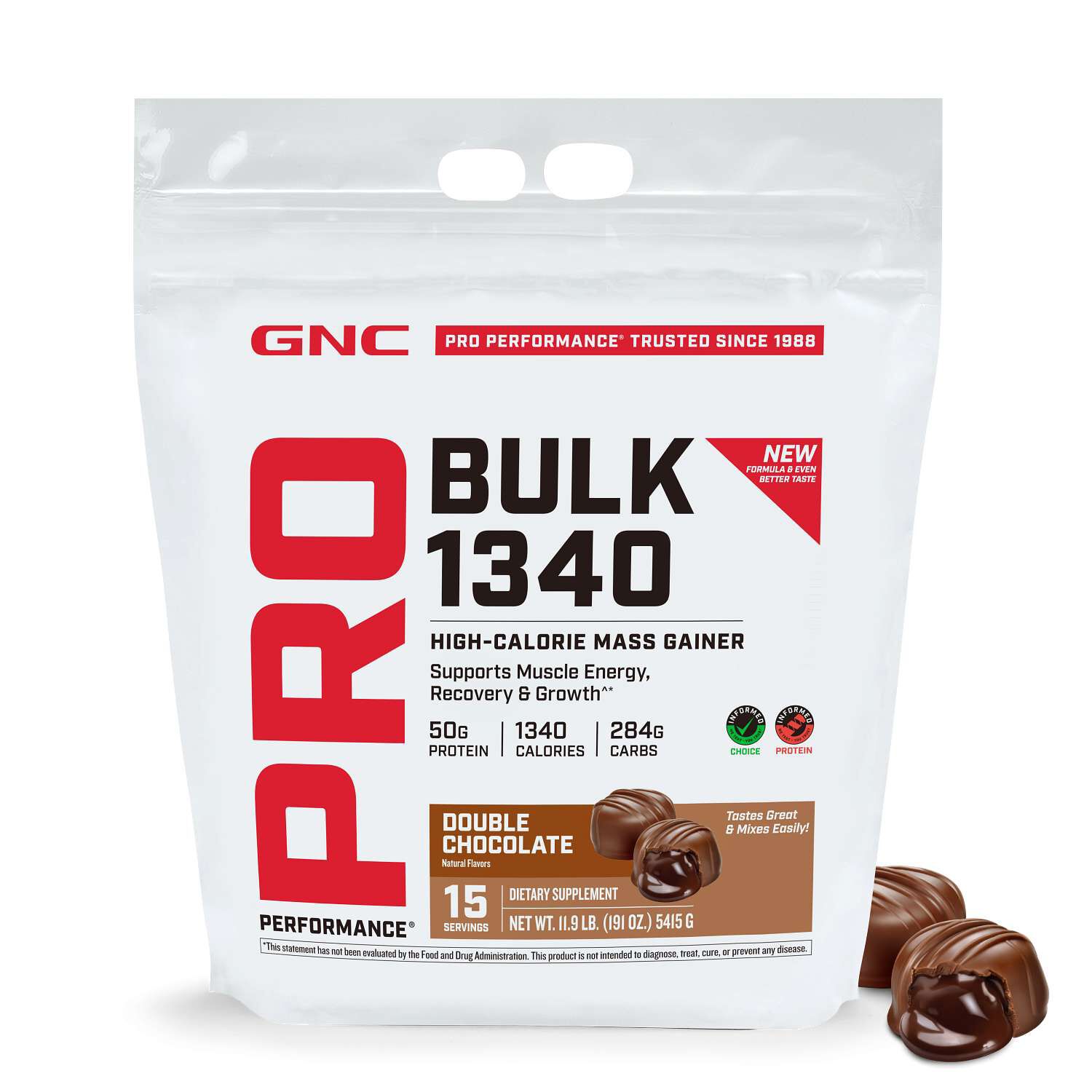Bulk 1340 - Double Chocolate (15 Servings)  | GNC
