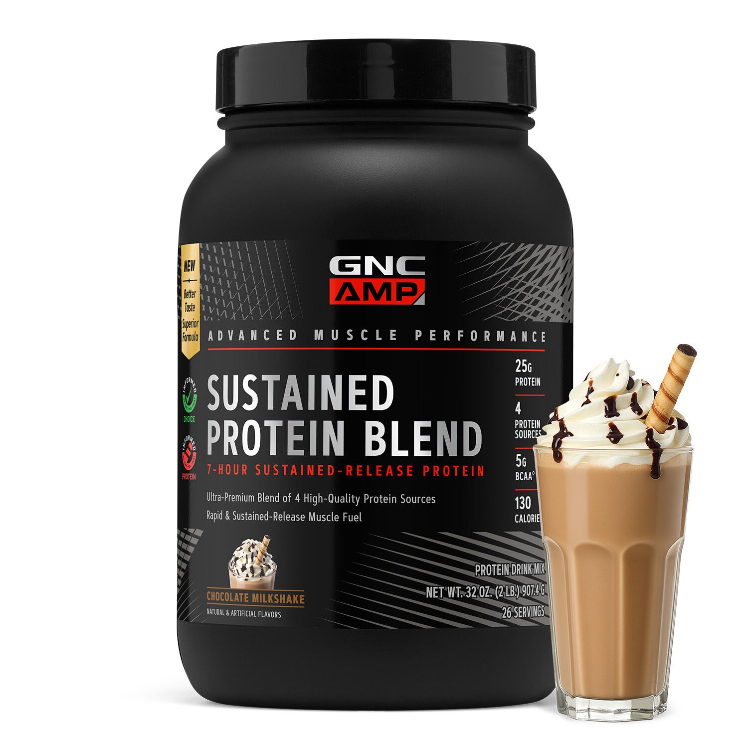 Sustained Protein Blend - Chocolate Milkshake (26 Servings)