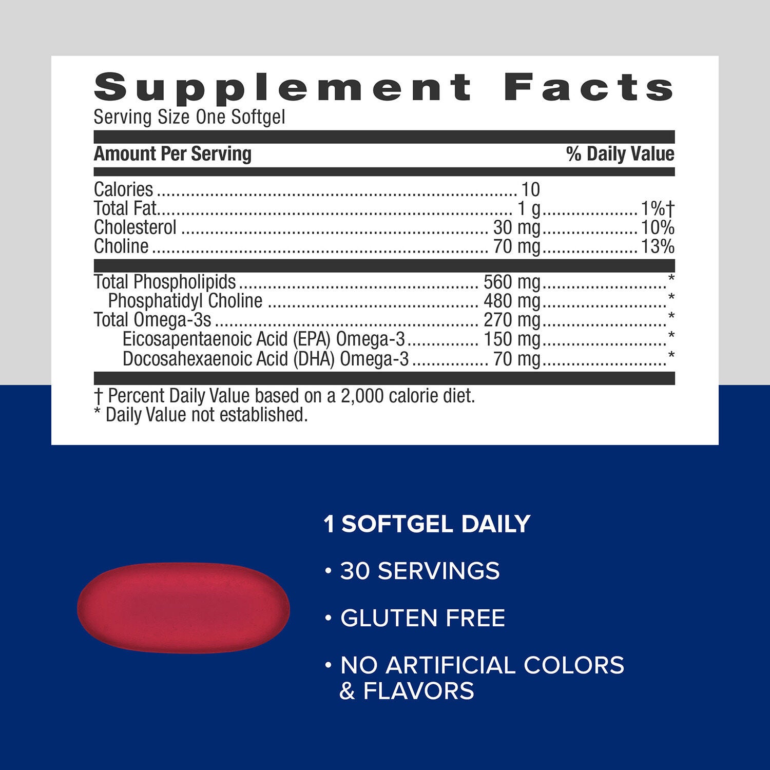 Triple Strength Krill Oil - 30 Softgels (30 Servings)  | GNC