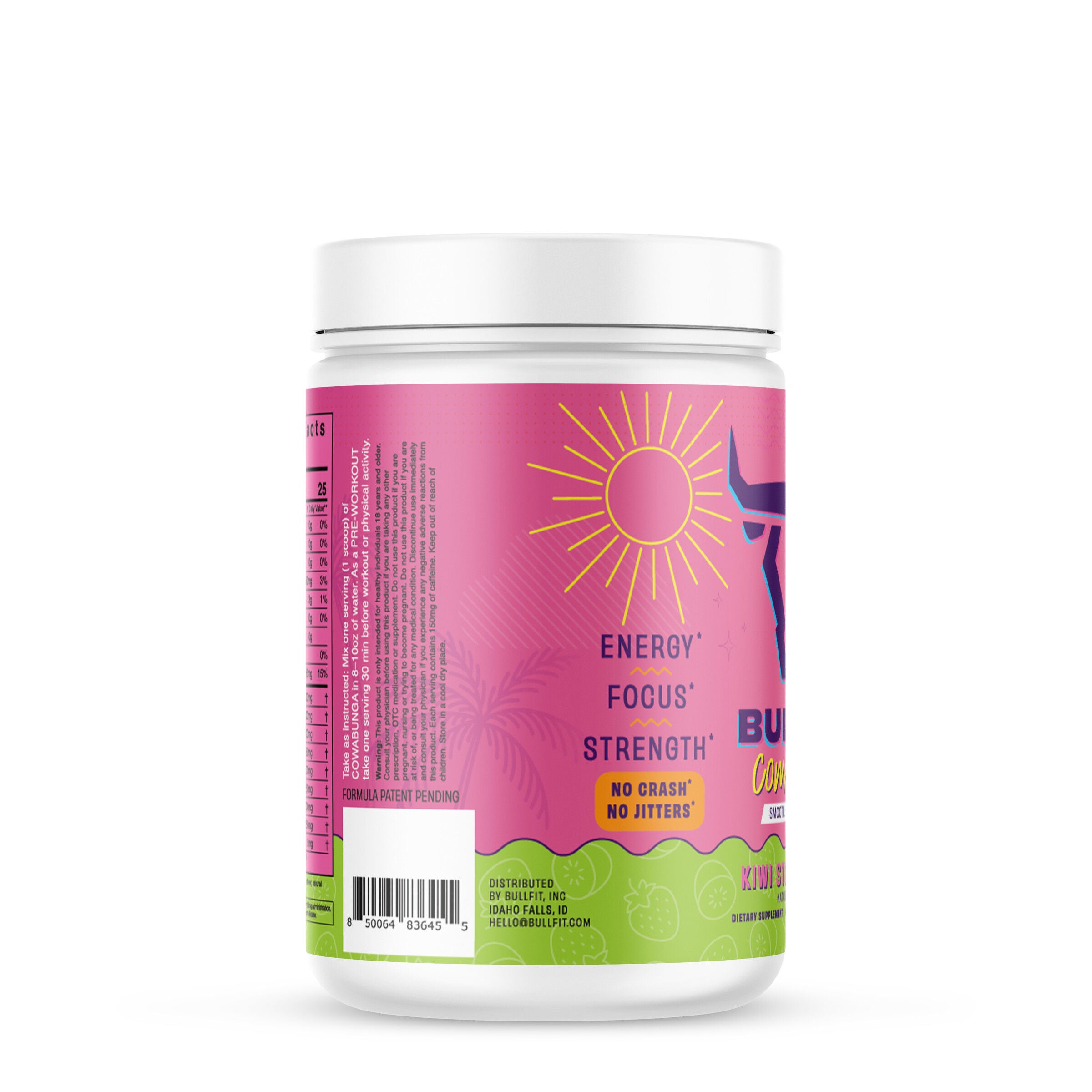 Cowabunga Pre-Workout - Kiwi Strawberry (30 Servings)  | GNC