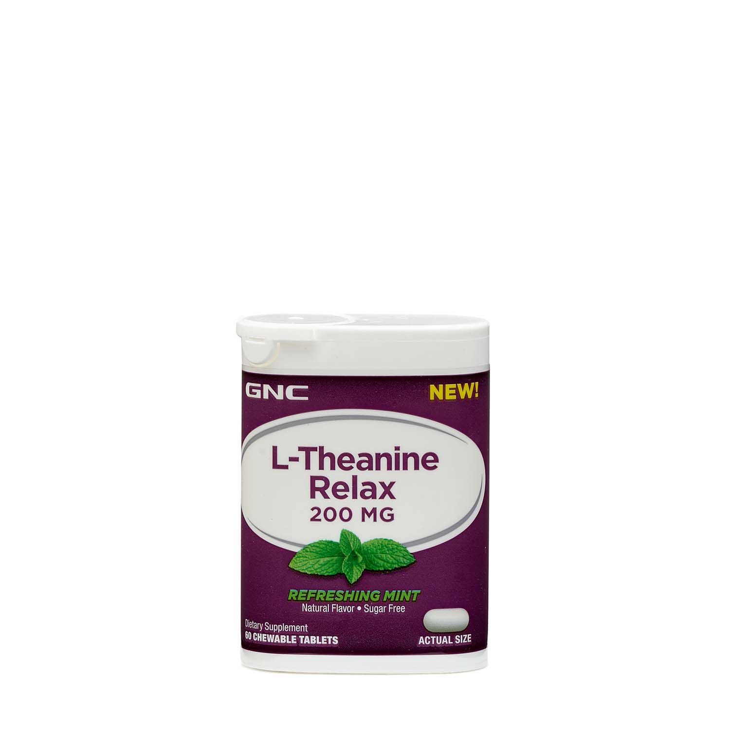 GNC LTheanine Relax Refreshing Mint GNC