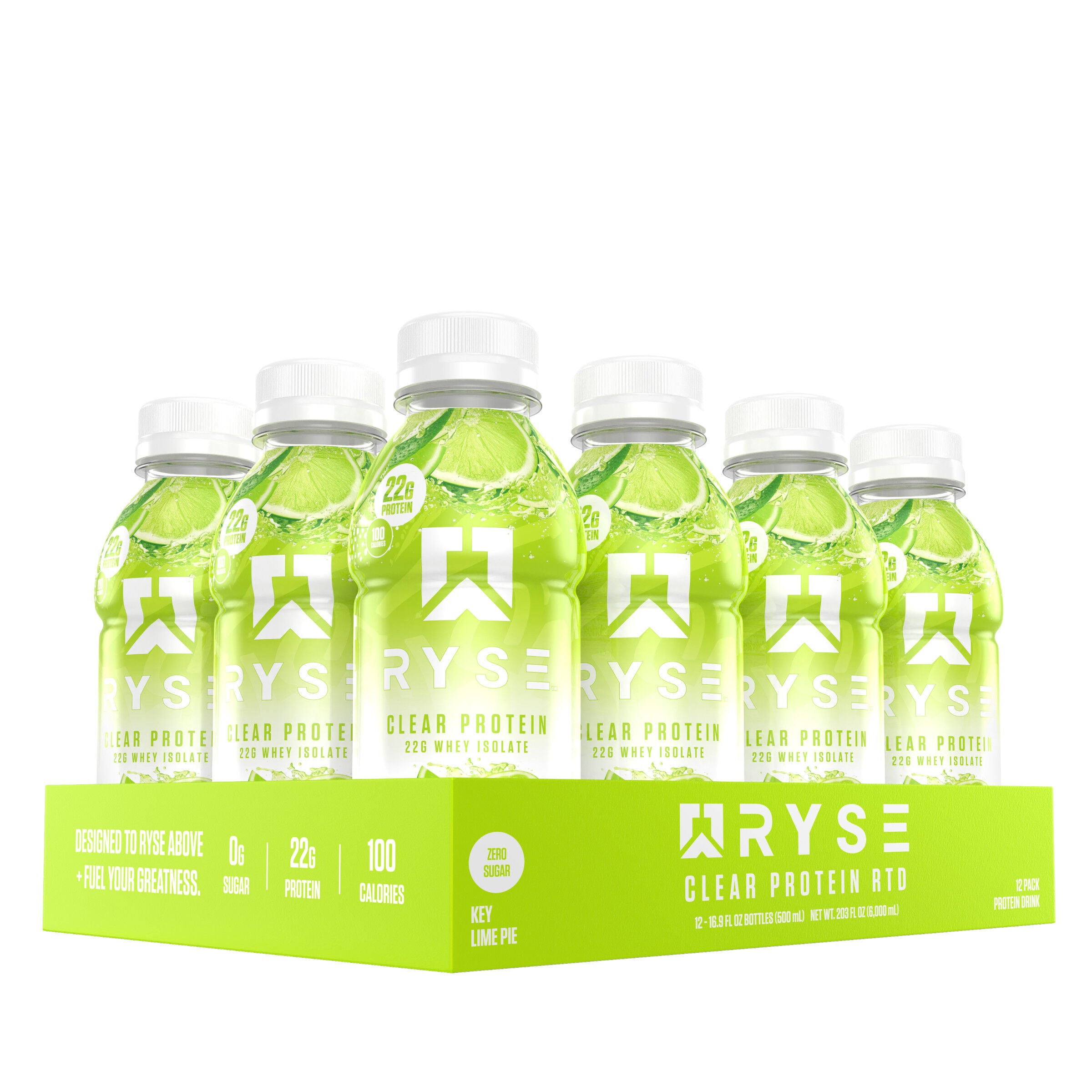 Clear Protein RTD - Key Lime Pie - 16.9 fl oz (12 Bottles)