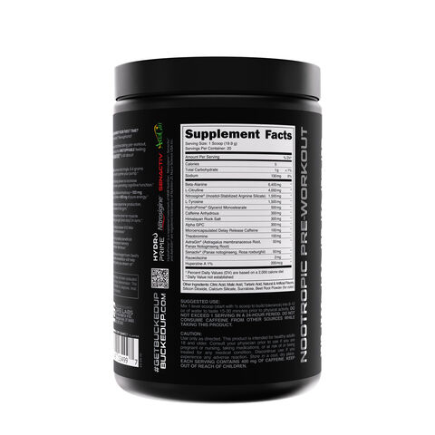 Mother Bucker&trade; Nootropic Pre-Workout - Strawberry Super Sets &#40;20 Servings&#41;  | GNC