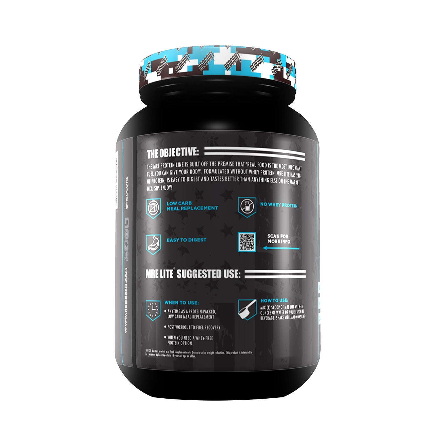 MRE Lite&reg; Whole Food Protein - Cookies N' Cream (30 Servings)  | GNC