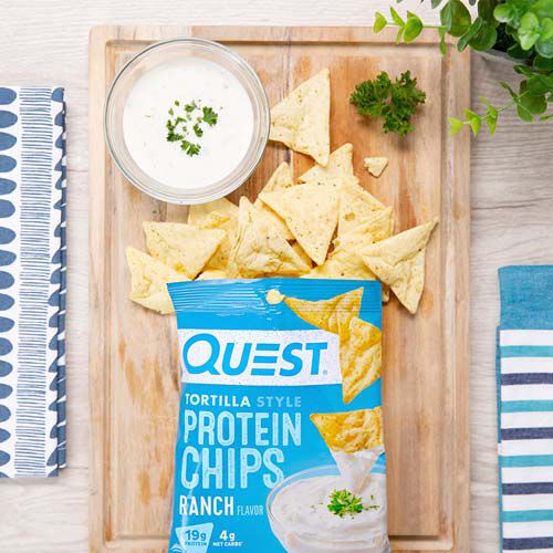 Tortilla Style Protein Chips - Ranch (8 Bags) Ranch | GNC