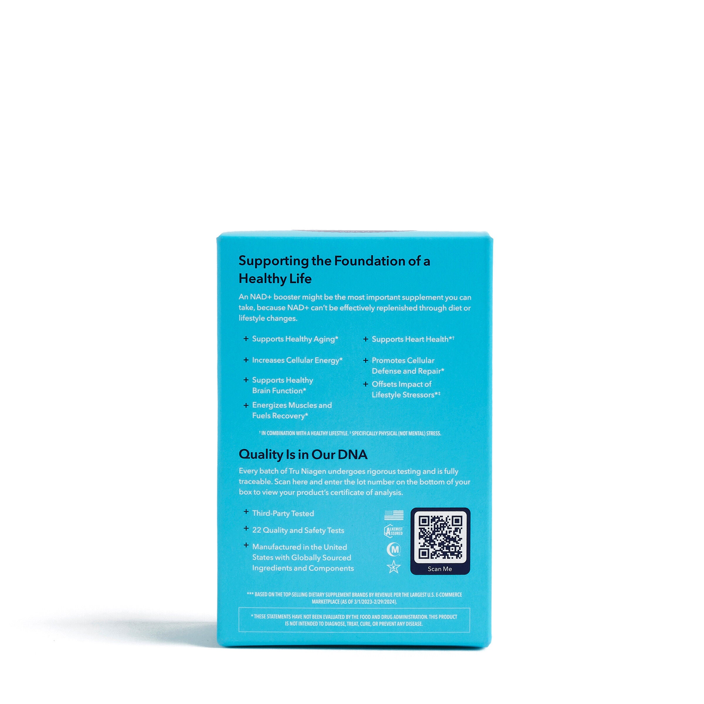 Tru Niagen 300mg - 30 Vegetarian Capsules (30 Servings)  | GNC