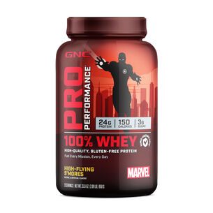 100% Whey - Marvel: High-Flying S&#39;Mores &#40;25 Servings&#41;  | GNC