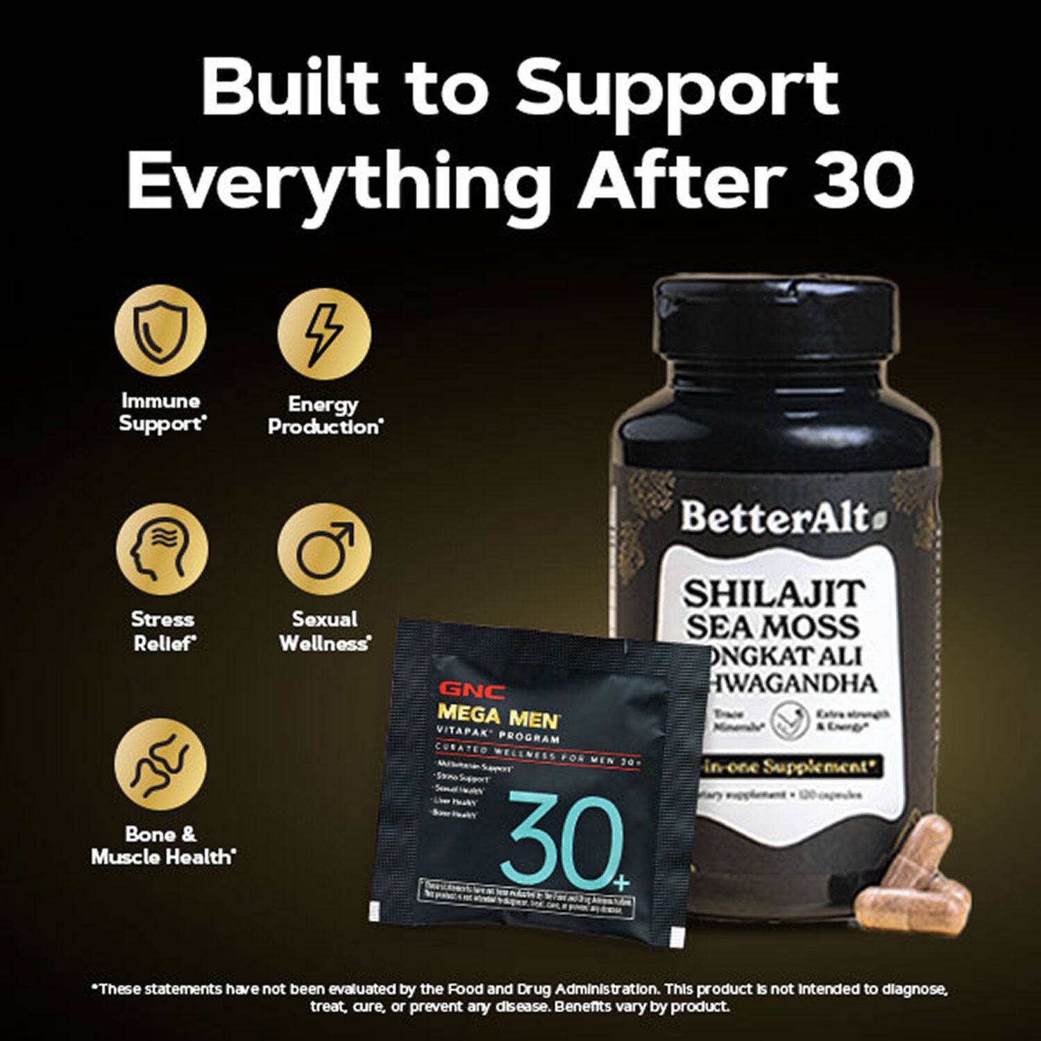Men's 30+ Natural Energy Daily Bundle