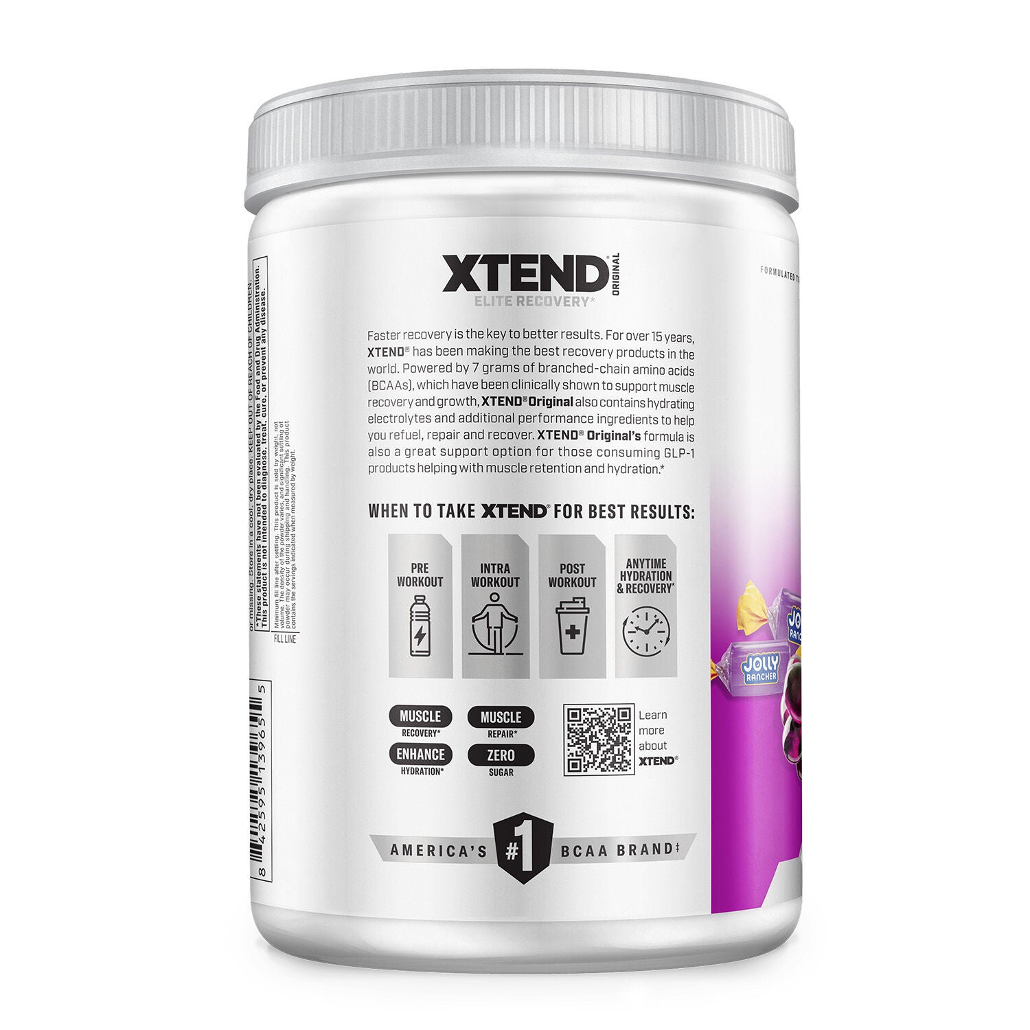 Xtend® Elite Recovery* - Jolly Rancher Grape (30 Servings) | GNC