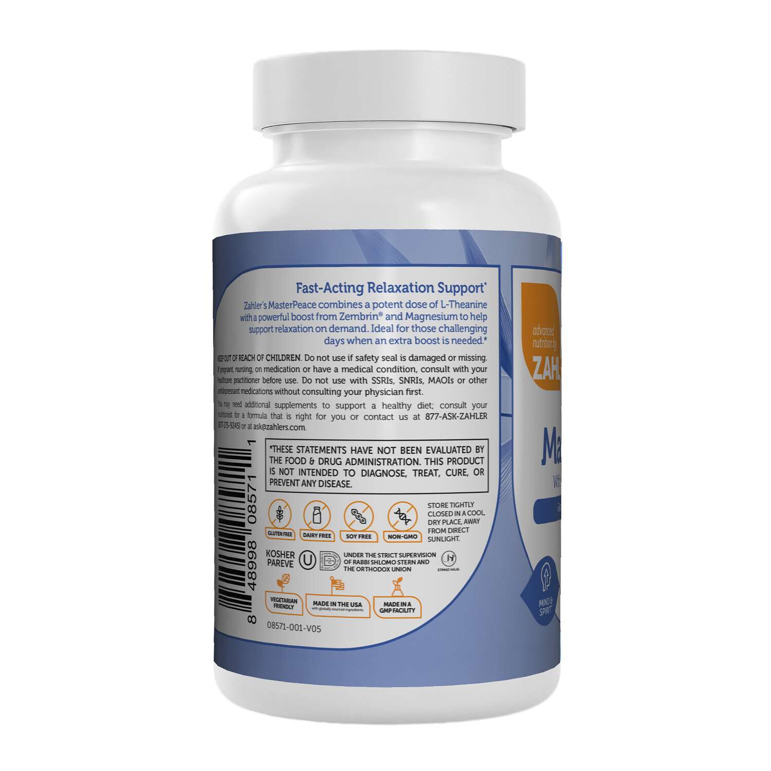 MasterPeace - 60 Capsules (30 Servings)