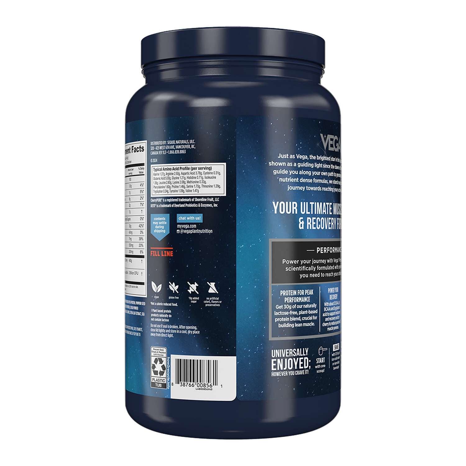 Premium Plant Based Protein - Chocolate (20 Servings) Chocolate | GNC