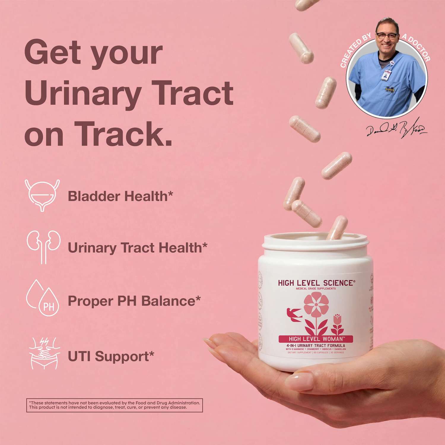 Woman 4-In-1 Urinary Tract - 90 Capsules (30 Servings)  | GNC