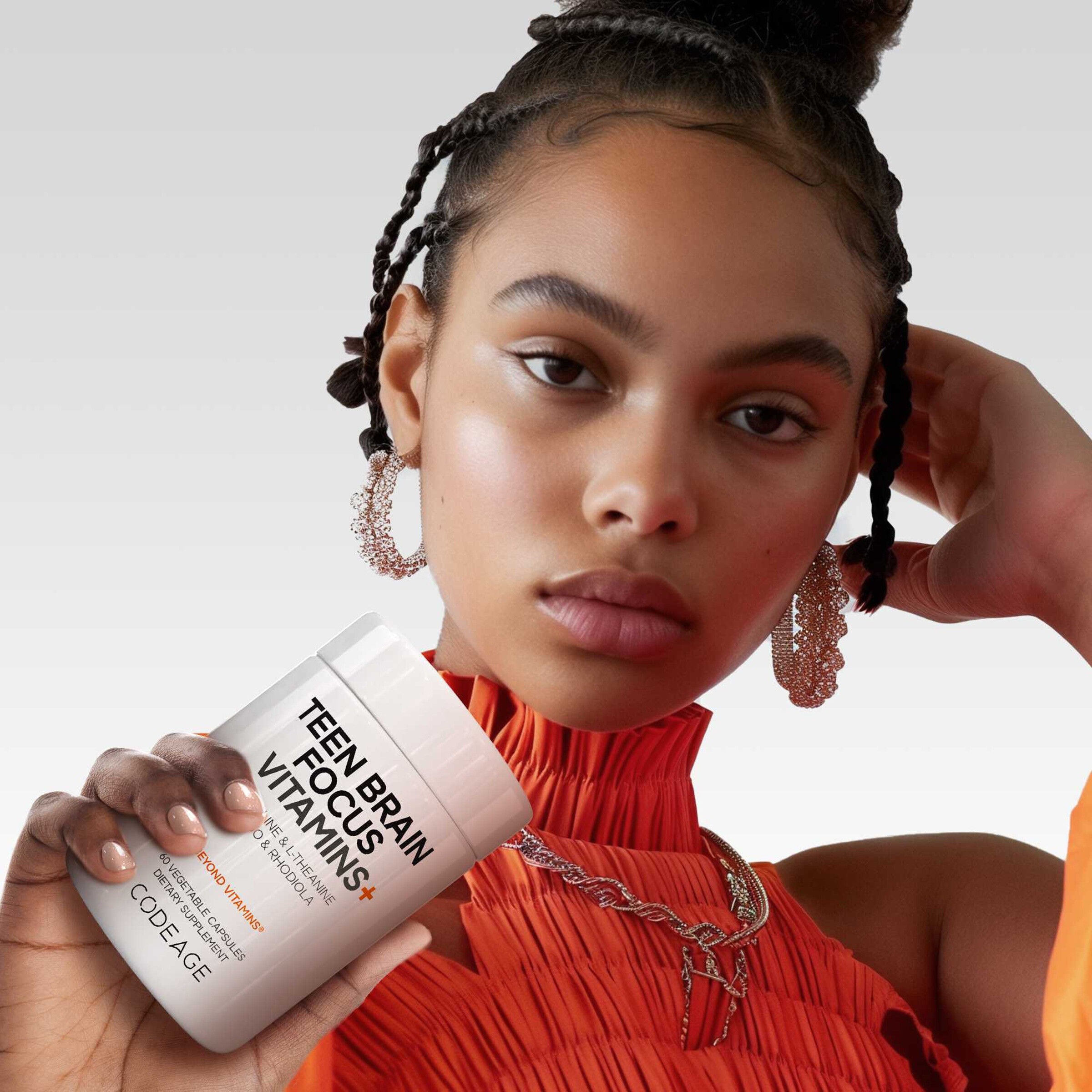 Teen Brain Focus Vitamins+ - 60 Vegetable Capsules (60 Servings)  | GNC