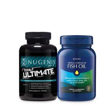 Total T Ultimate + Fish Oil Bundle  | GNC