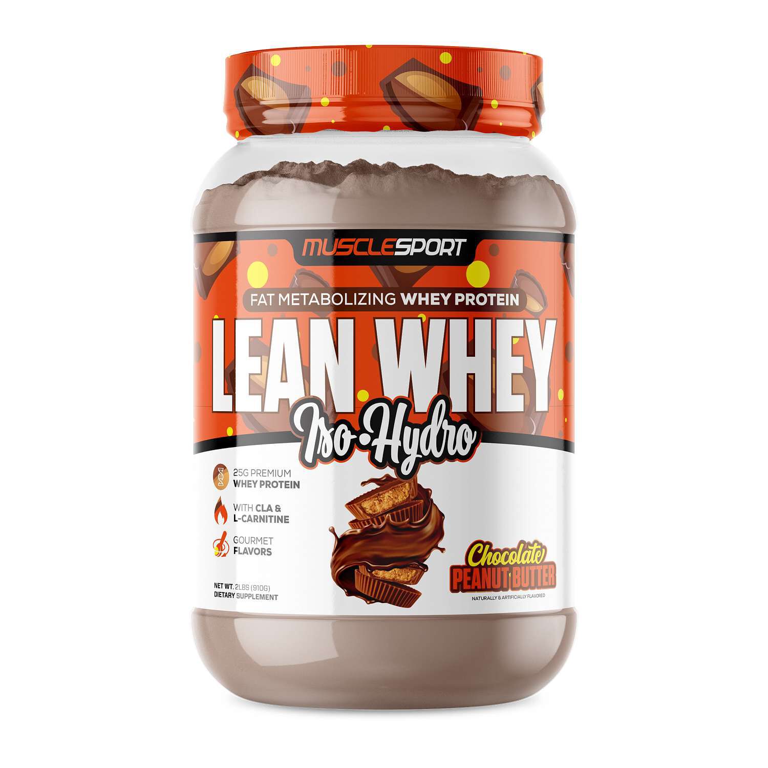 Lean Whey Iso-Hydro Protein - Chocolate Peanut Butter (26 Servings)  | GNC