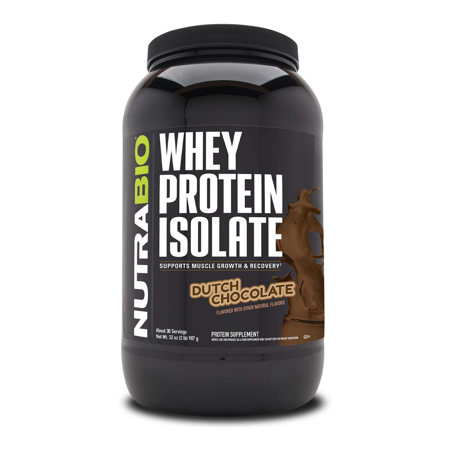 Whey Protein Isolate - Dutch Chocolate (74 Servings) Dutch Chocolate | GNC