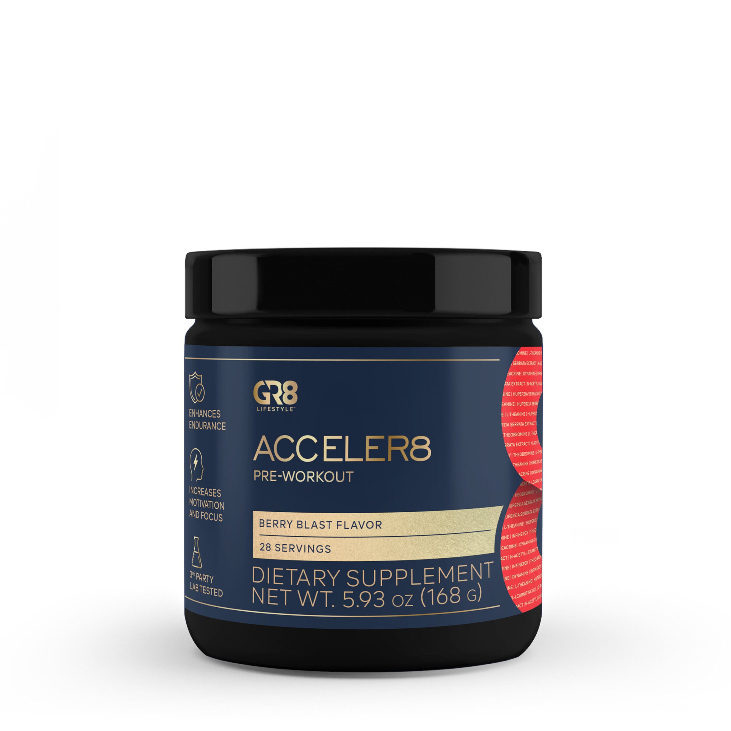Acceler8 Pre-Workout - Berry Blast &#40;28 Servings&#41;  | GNC