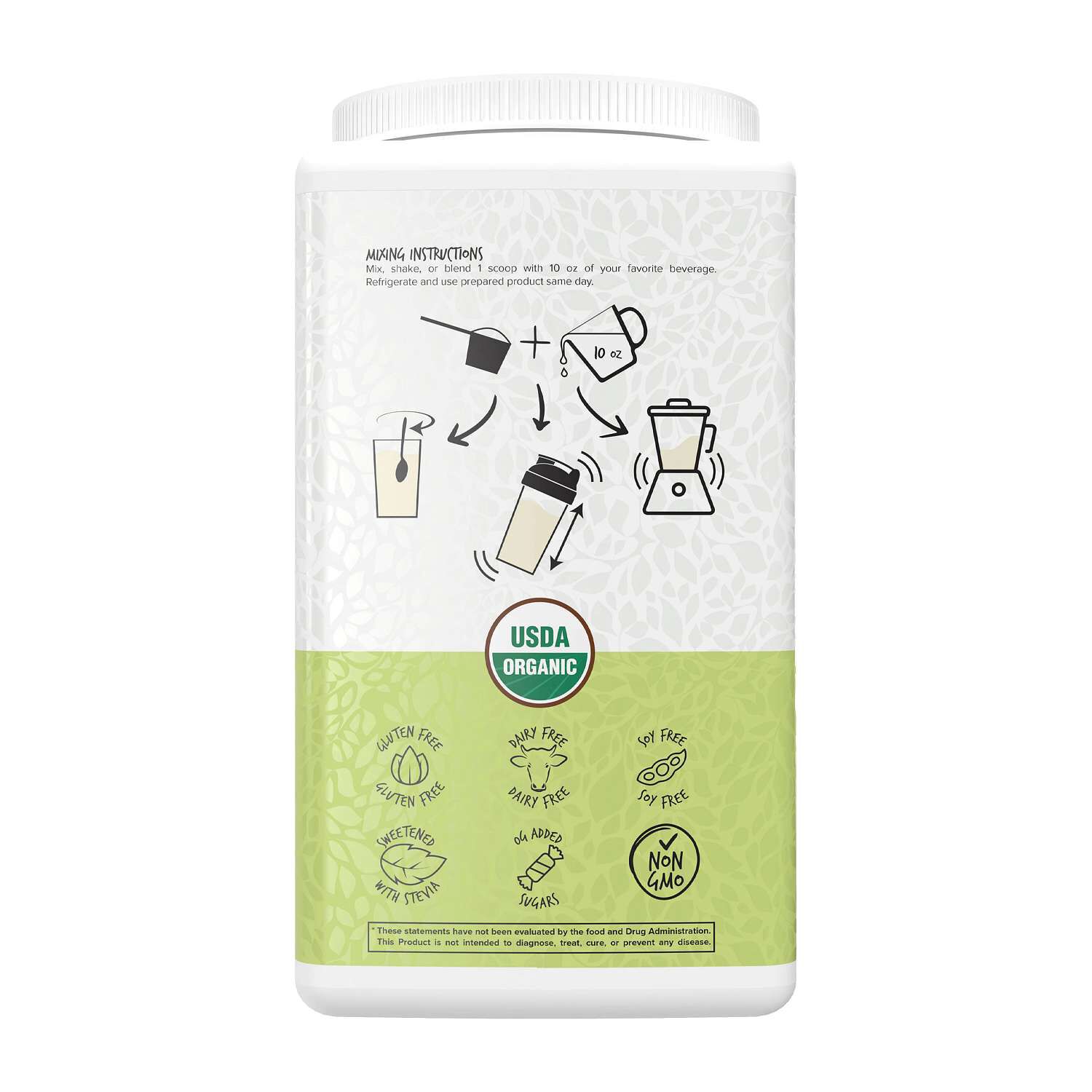 Vegan Protein Blend - Unflavored (30 Servings)  | GNC