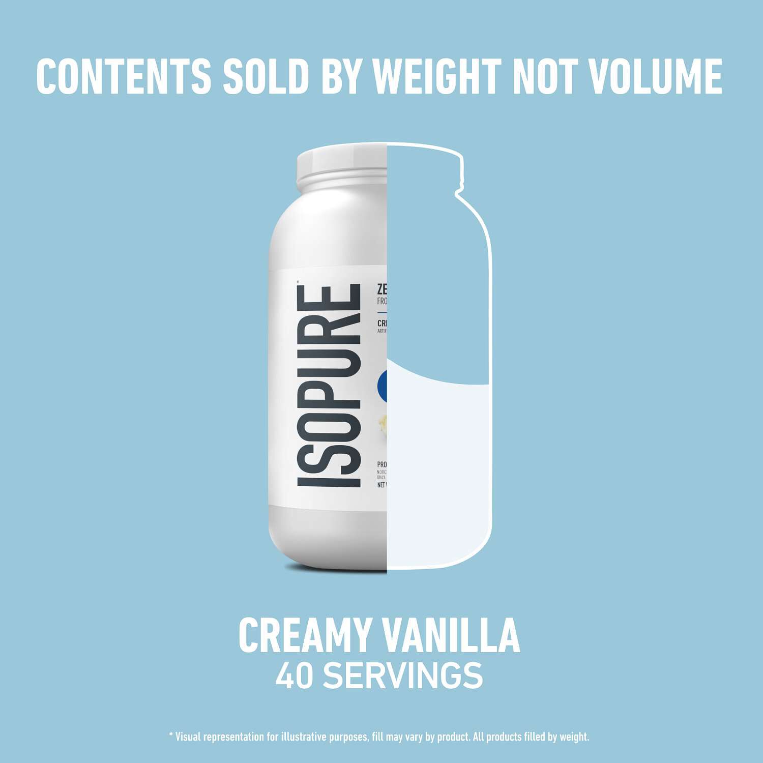 Protein Powder - Creamy Vanilla (40 Servings)