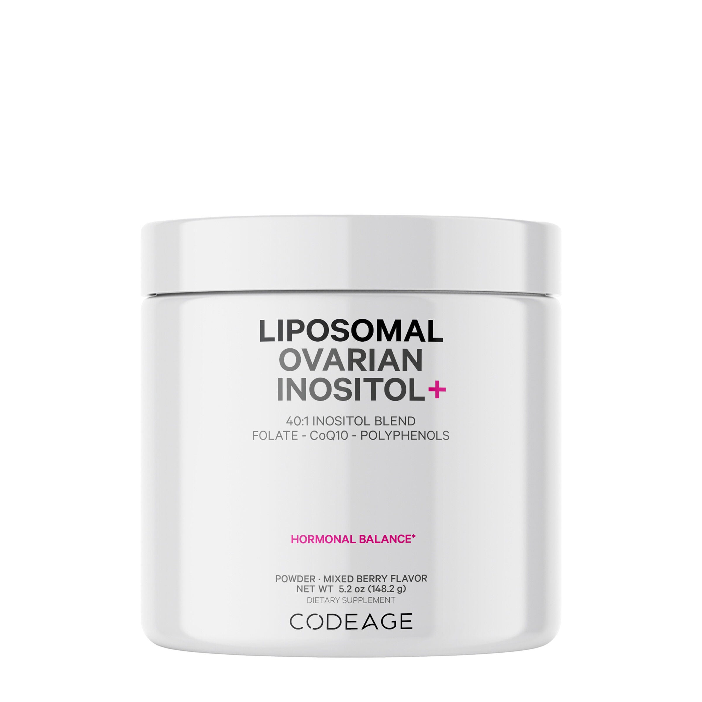 Liposomal Ovarian Inositol+ - Mixed Berry - 5.2 Ounces (60 Servings) | GNC