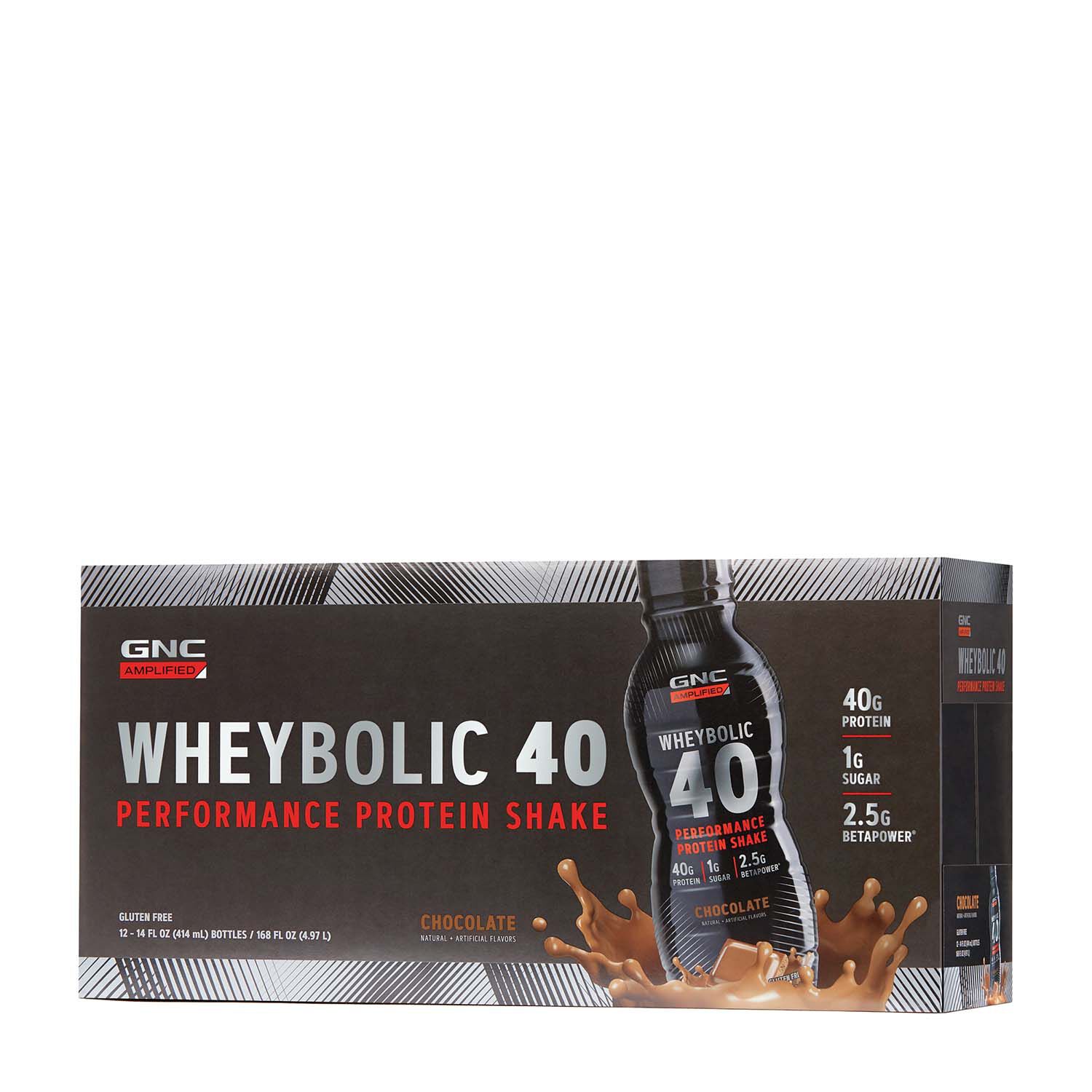 Amplified Wheybolic 40 Chocolate Chocolate GNC