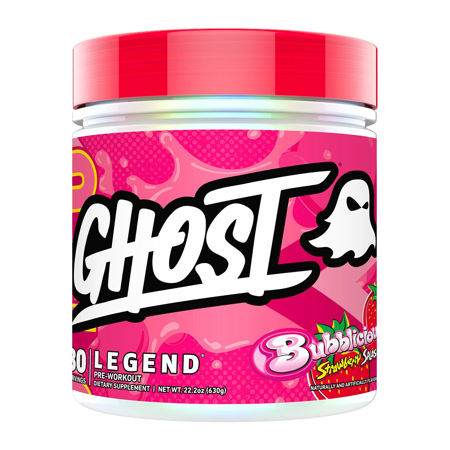 LEGEND&reg; V4 Pre-Workout - Bubblicious Strawberry Splash (30 Servings)  | GNC