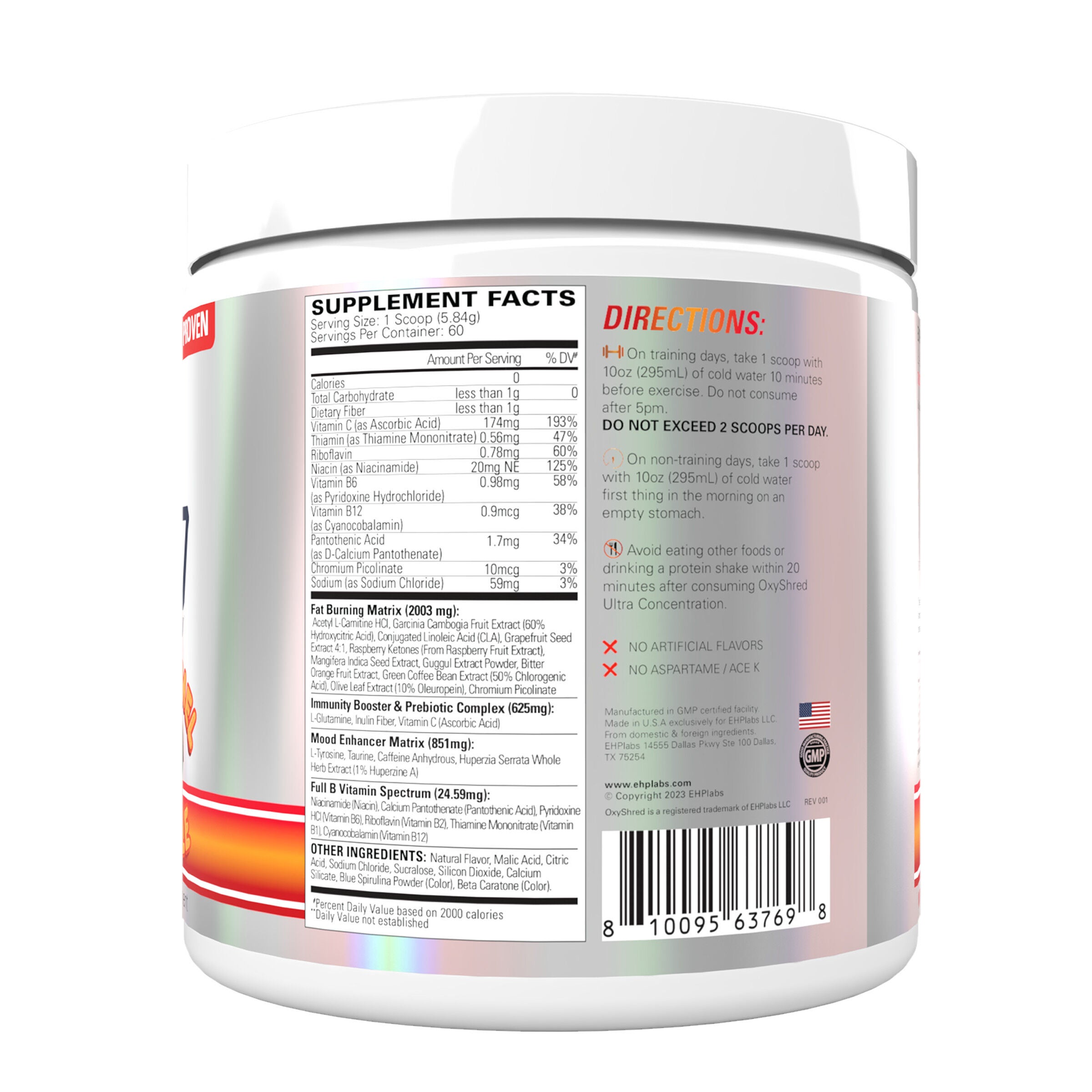 OxyShred - Caramel Apple - 12.35oz. (60 Servings)