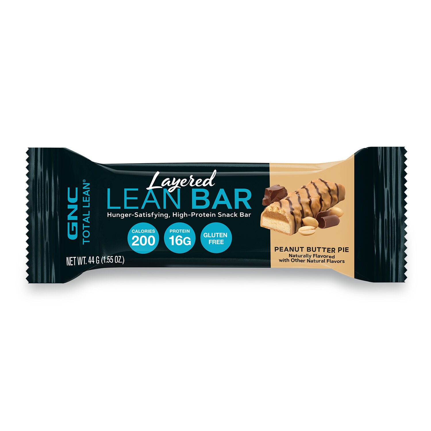 Layered Lean Bar - Peanut Butter Pie (9 Bars)