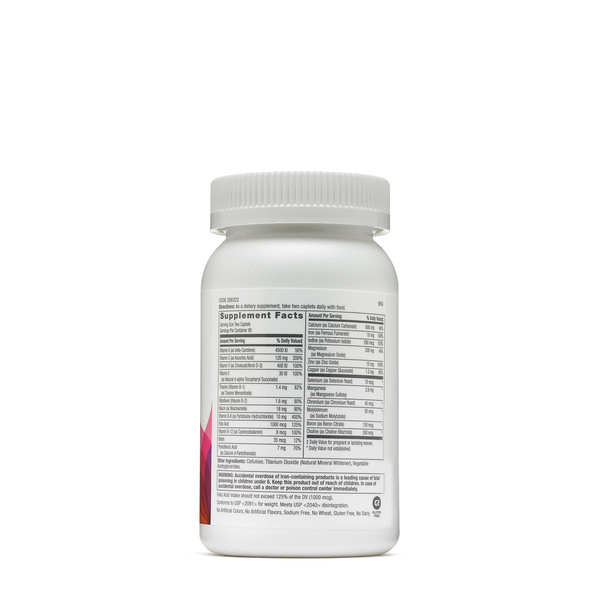 GNC Prenatal Formula with Iron GNC