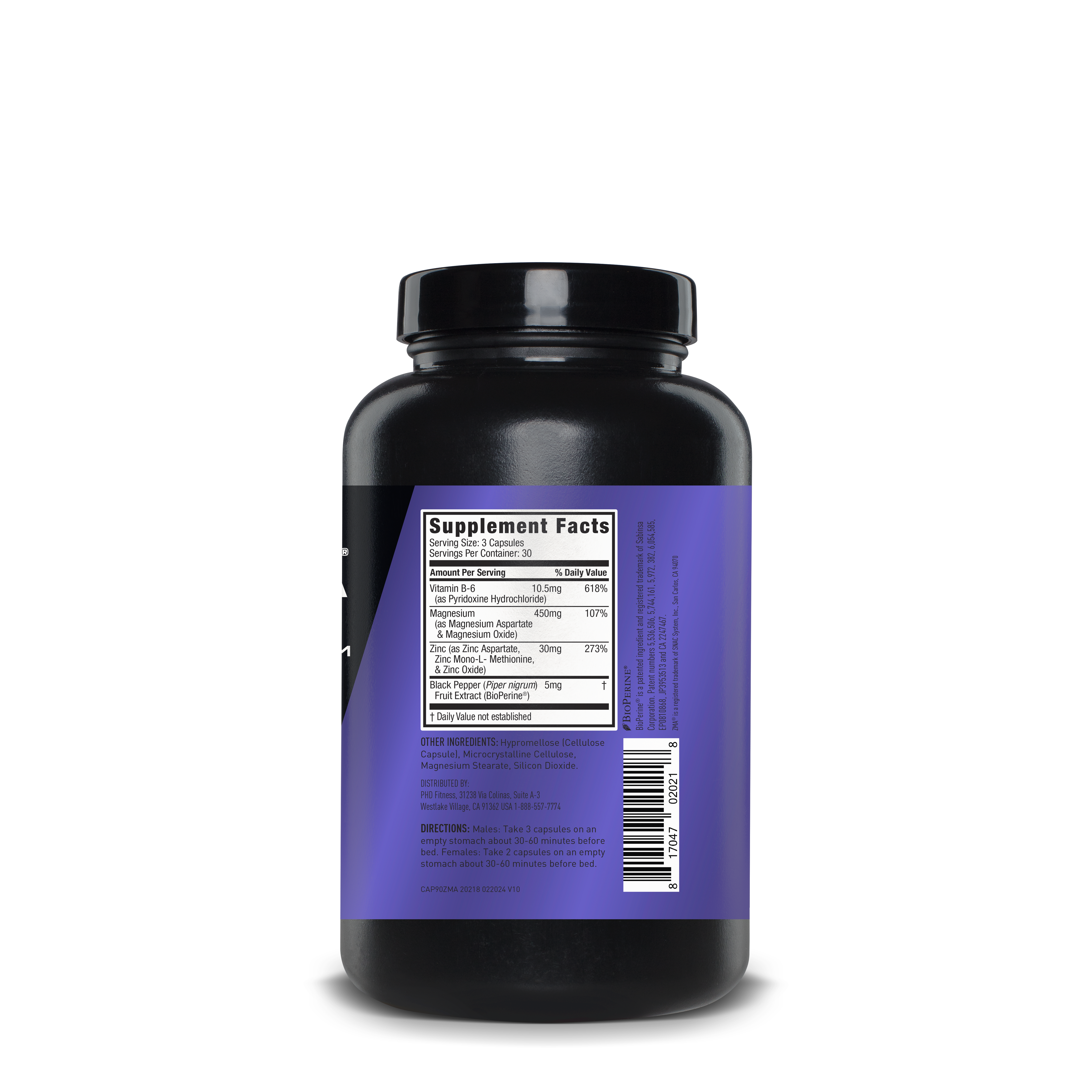 ZMA&reg; - 90 Capsules &#40;30 Servings&#41;  | GNC