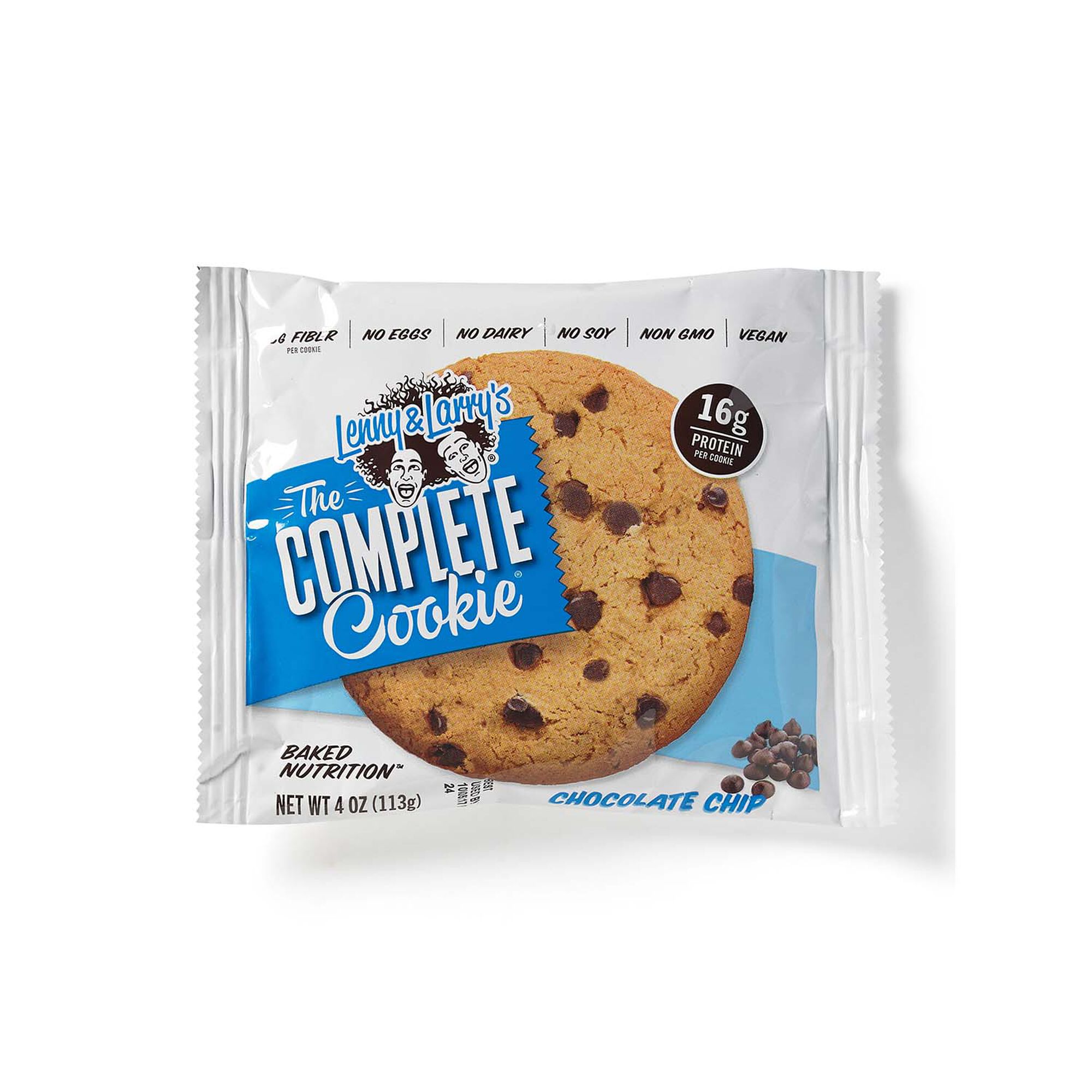 The Complete Cookie - Chocolate Chip - 1 Cookie - Lenny & Larry's - Meal Replacement Bars