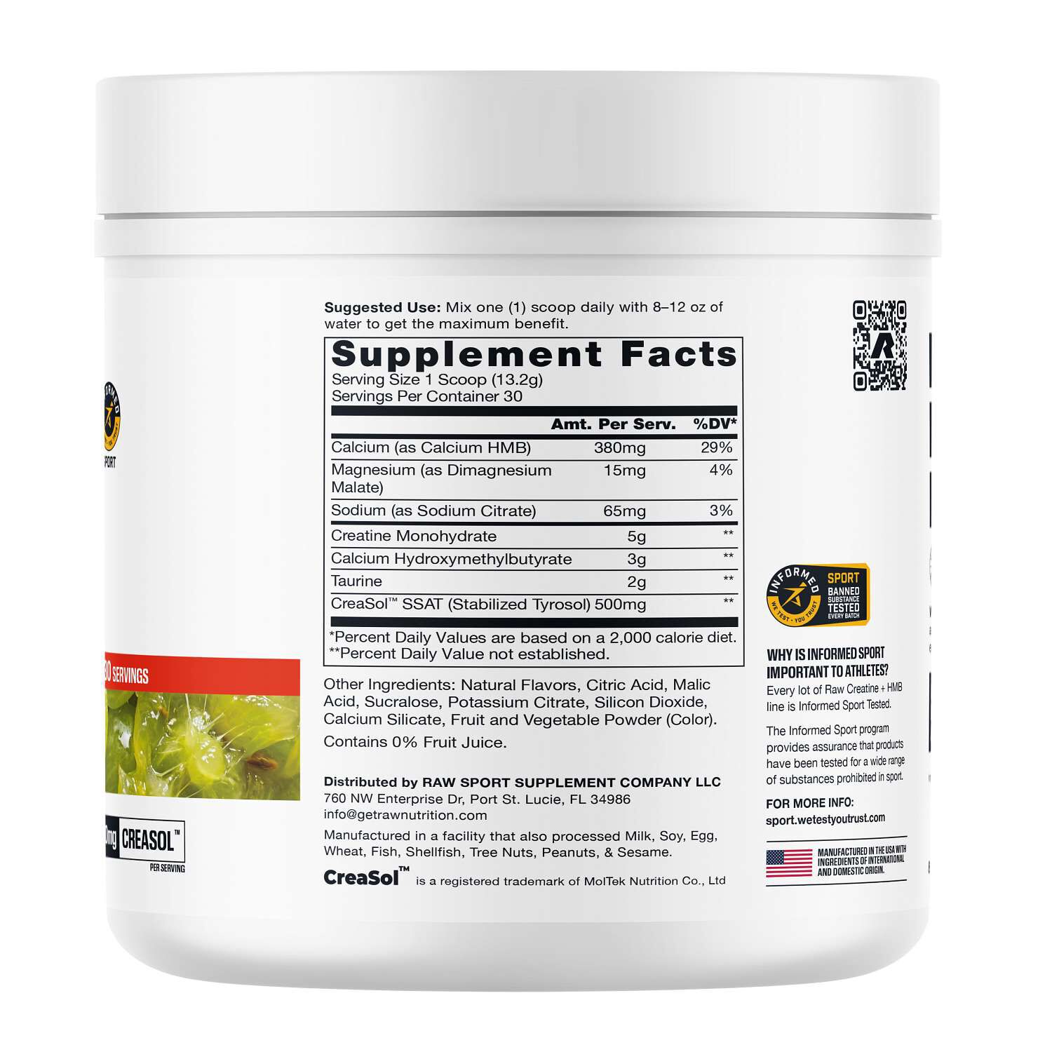 Creatine+ HMB - Cotton Candy Grape (30 Servings)