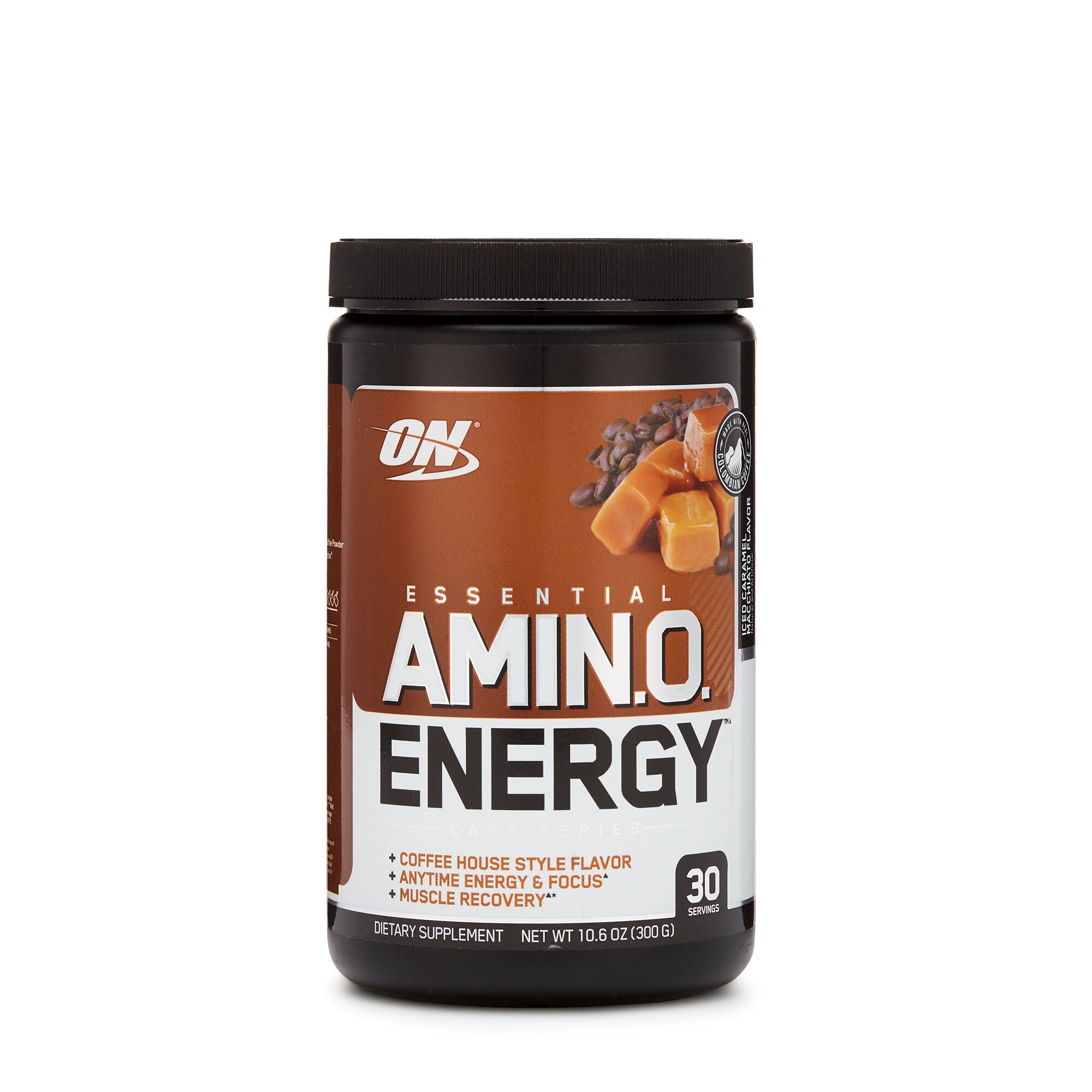 Optimum Nutrition Essential Amin O Energy Iced Caramel Macchiato Gnc