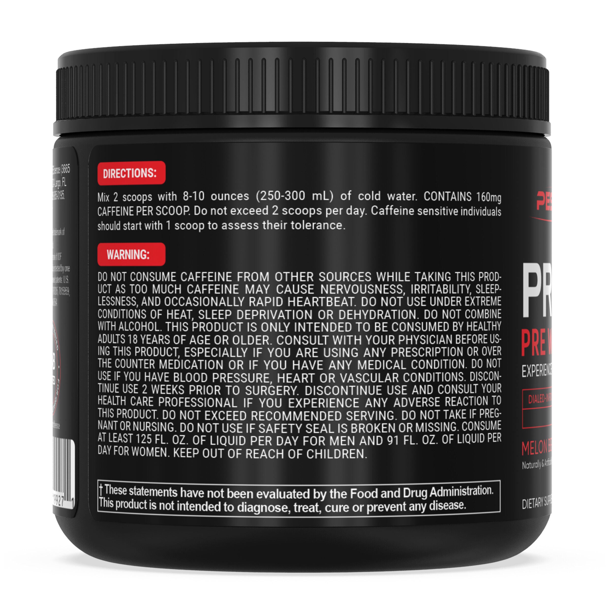 Prolific Pre-Workout - Melon Berry Twist (40 Servings)
