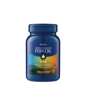 Triple Strength Fish Oil Plus Joint - 60 Softgels &#40;30 Servings&#41;  | GNC
