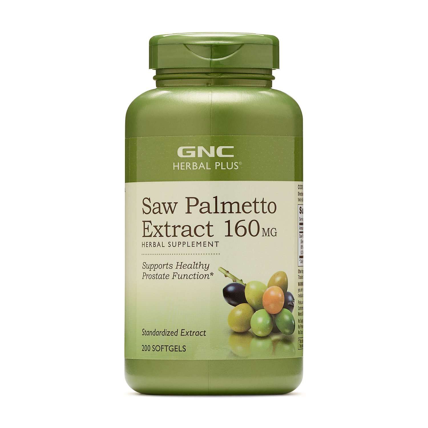 Saw Palmetto Extract 160mg - 100 Softgels (100 Servings)