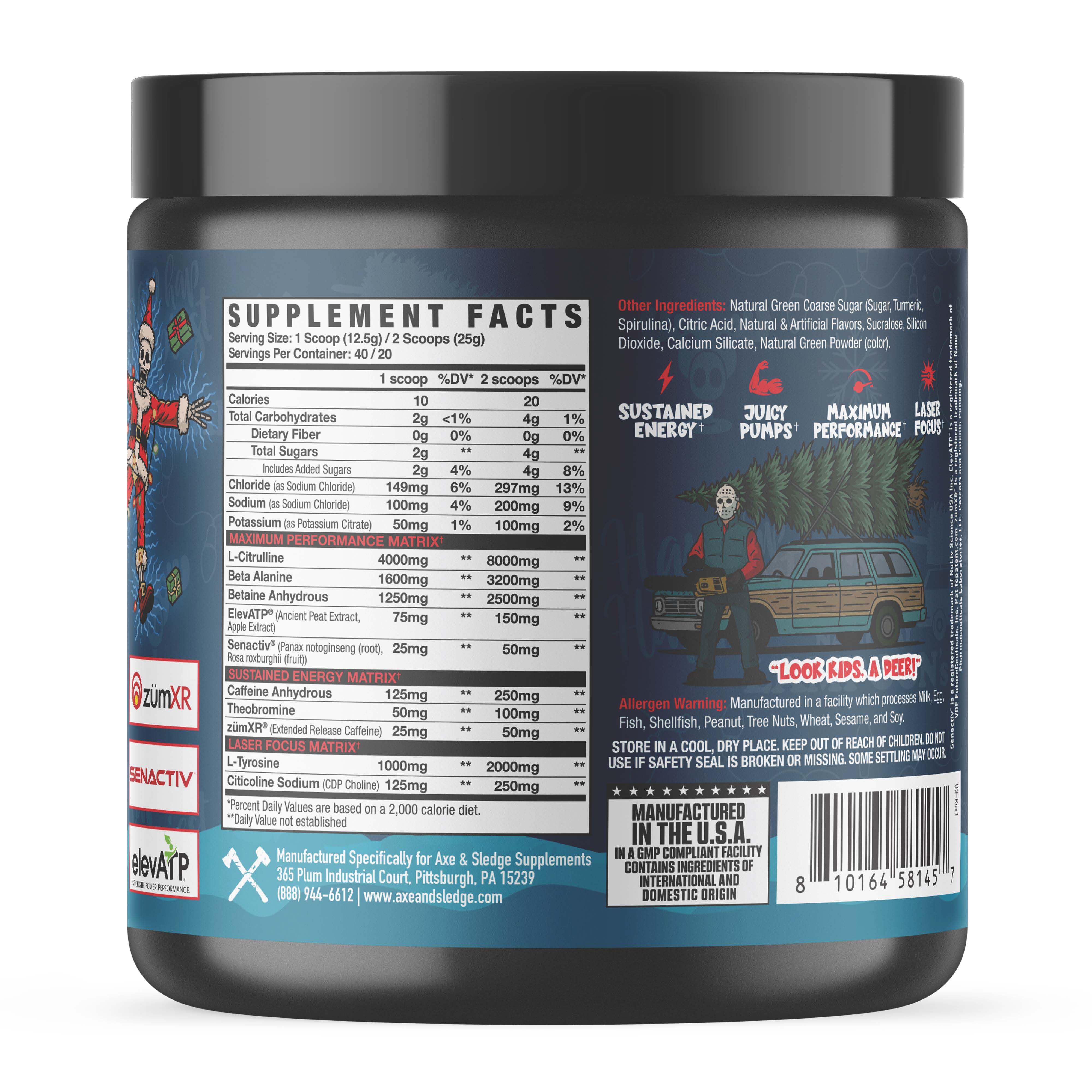 Intake All-In-One Pre-Workout - Green Gelatin (20/40 Servings)