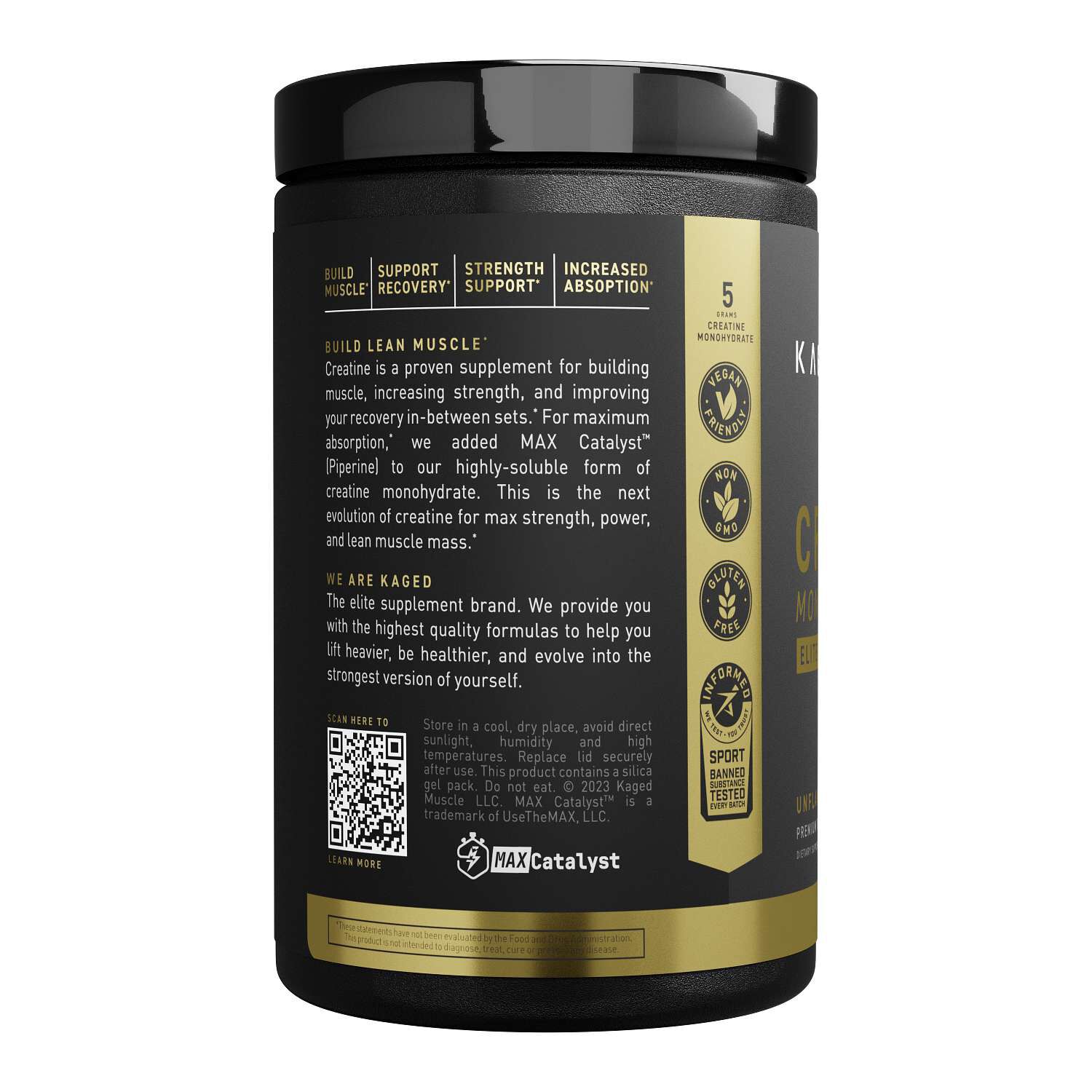 Elite Series: Creatine Monohydrate (60 Servings)