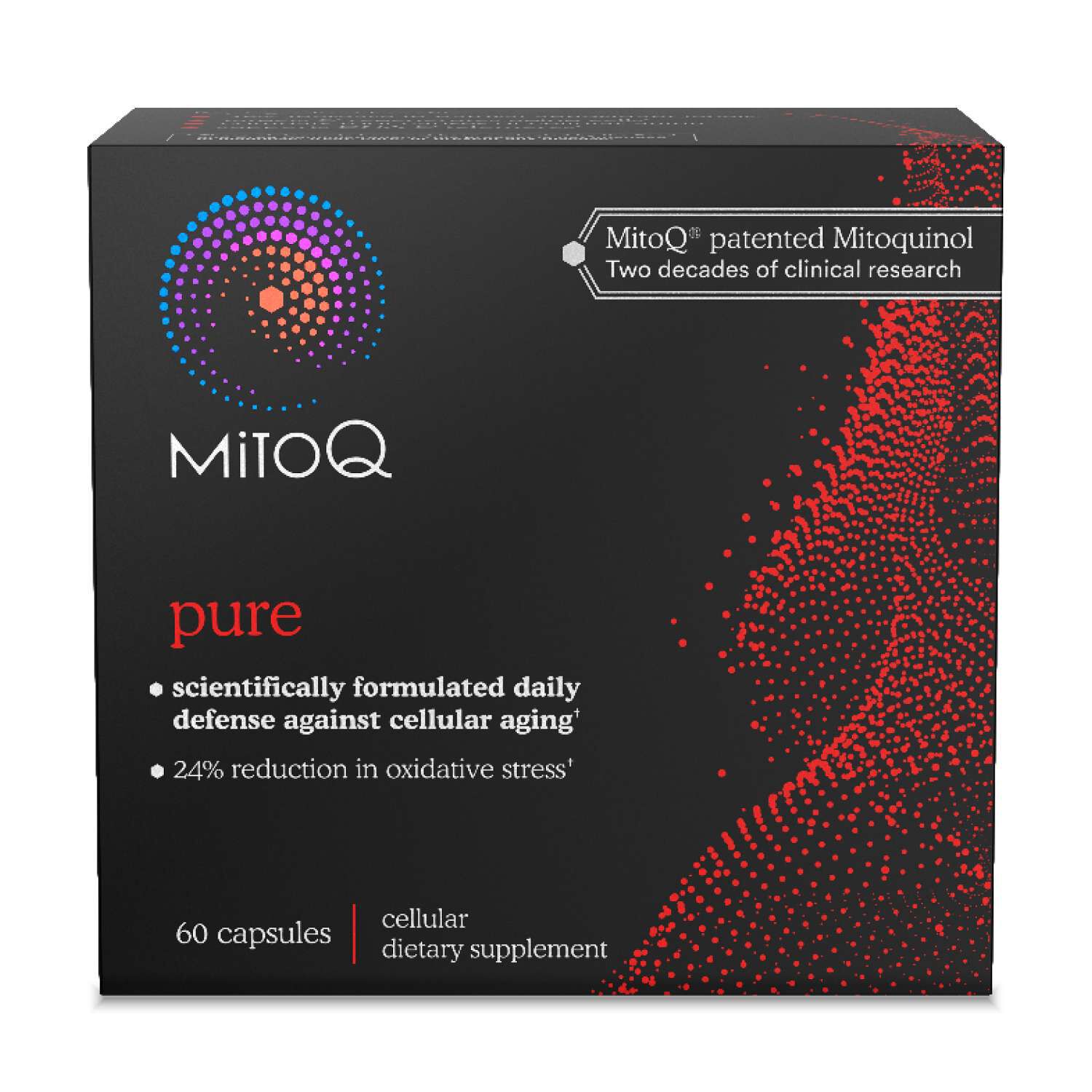 MitoQ Pure - 60 Capsules (30 Servings)  | GNC