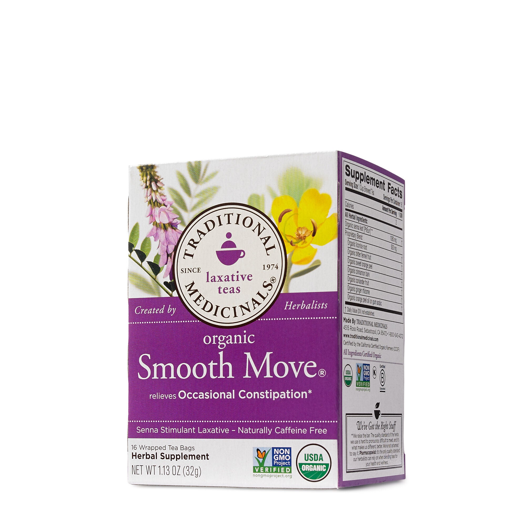 Traditional Medicinals Smooth Move Gnc