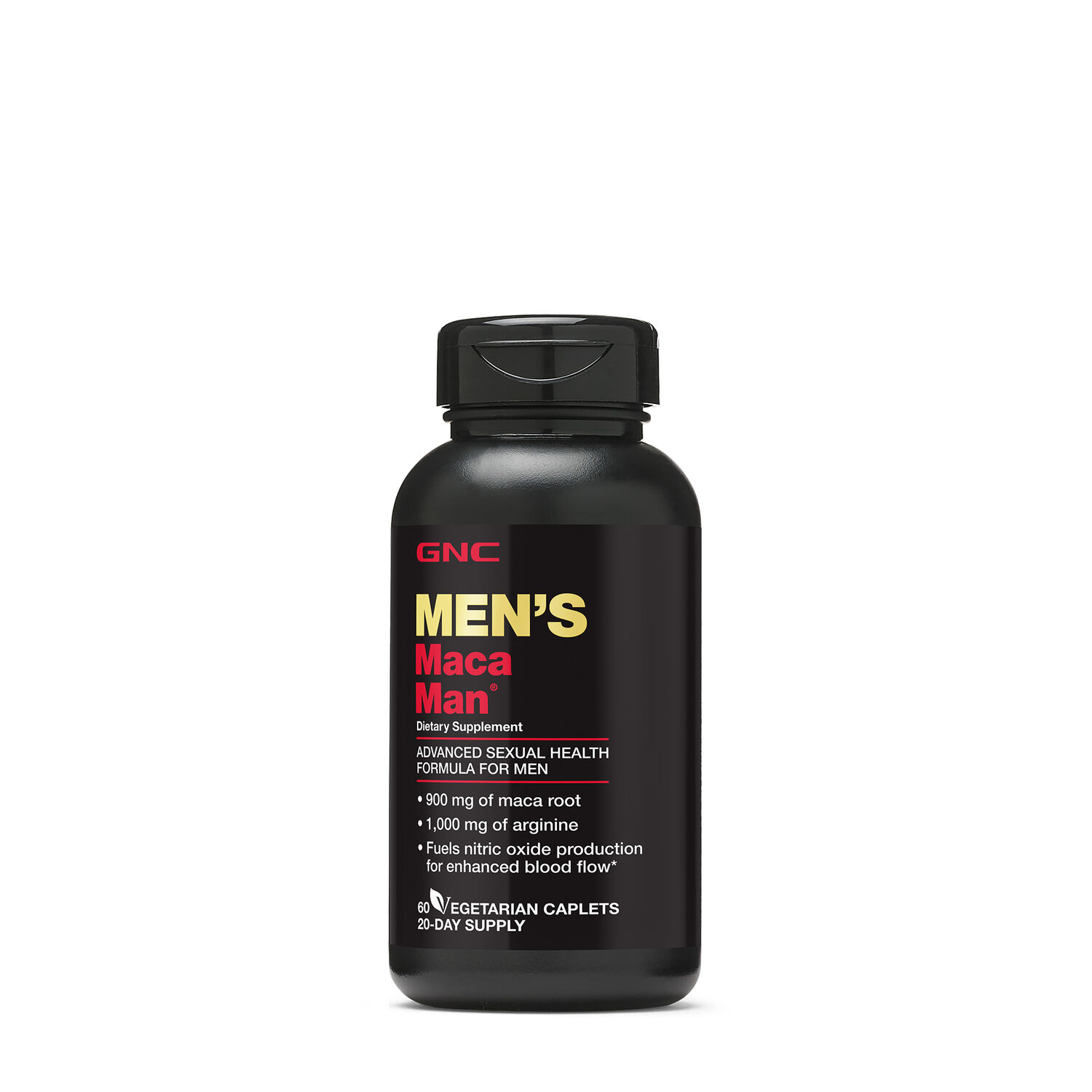 Maca Man&reg; Sexual Health Supplement - 60 Capsules &#40;20 Servings&#41;  | GNC