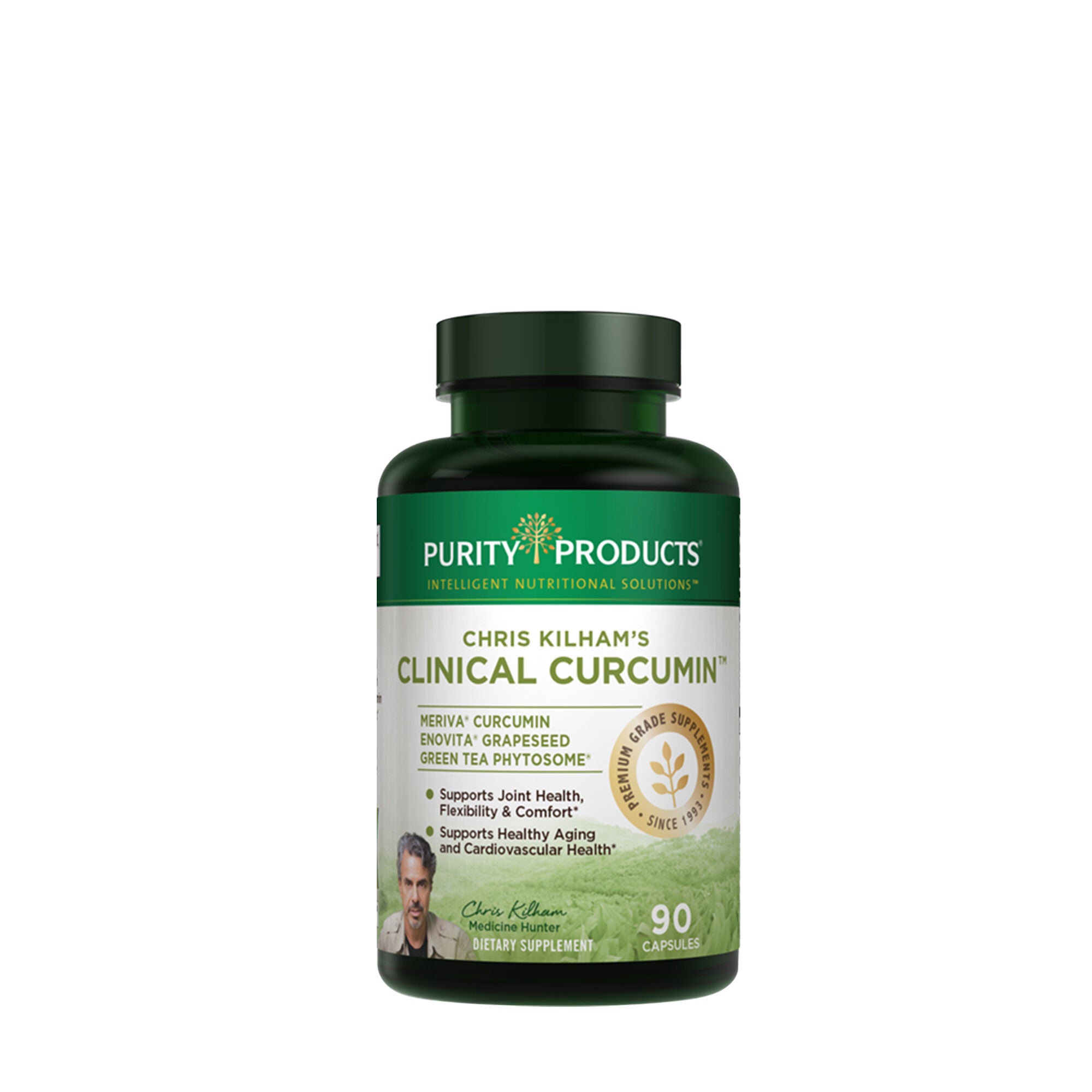 Purity Products® Chris Kilham's Clinical Curcumin™ - 90 Capsules (30 Servings)