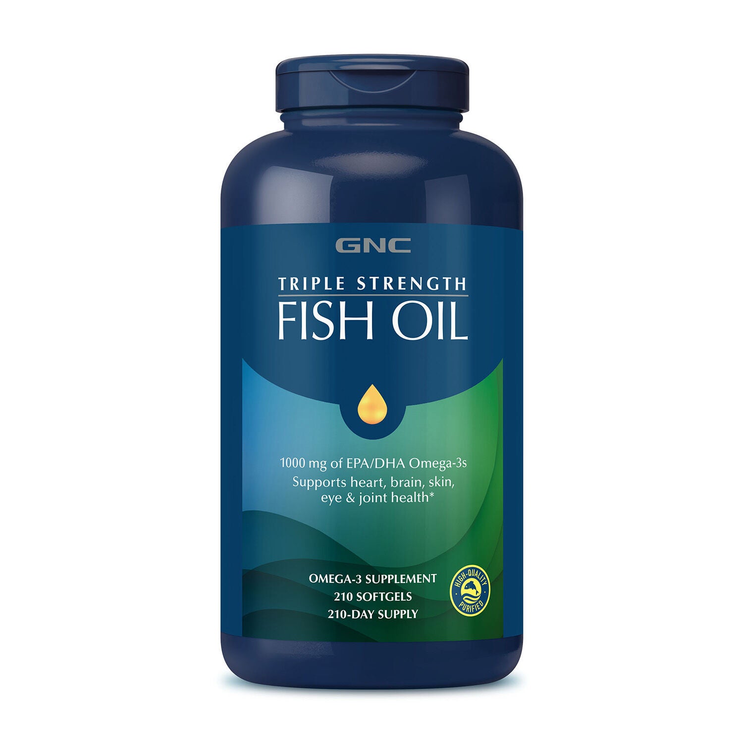 Triple Strength Fish Oil Ultra 1000mg - 30 Softgels (30 Servings)