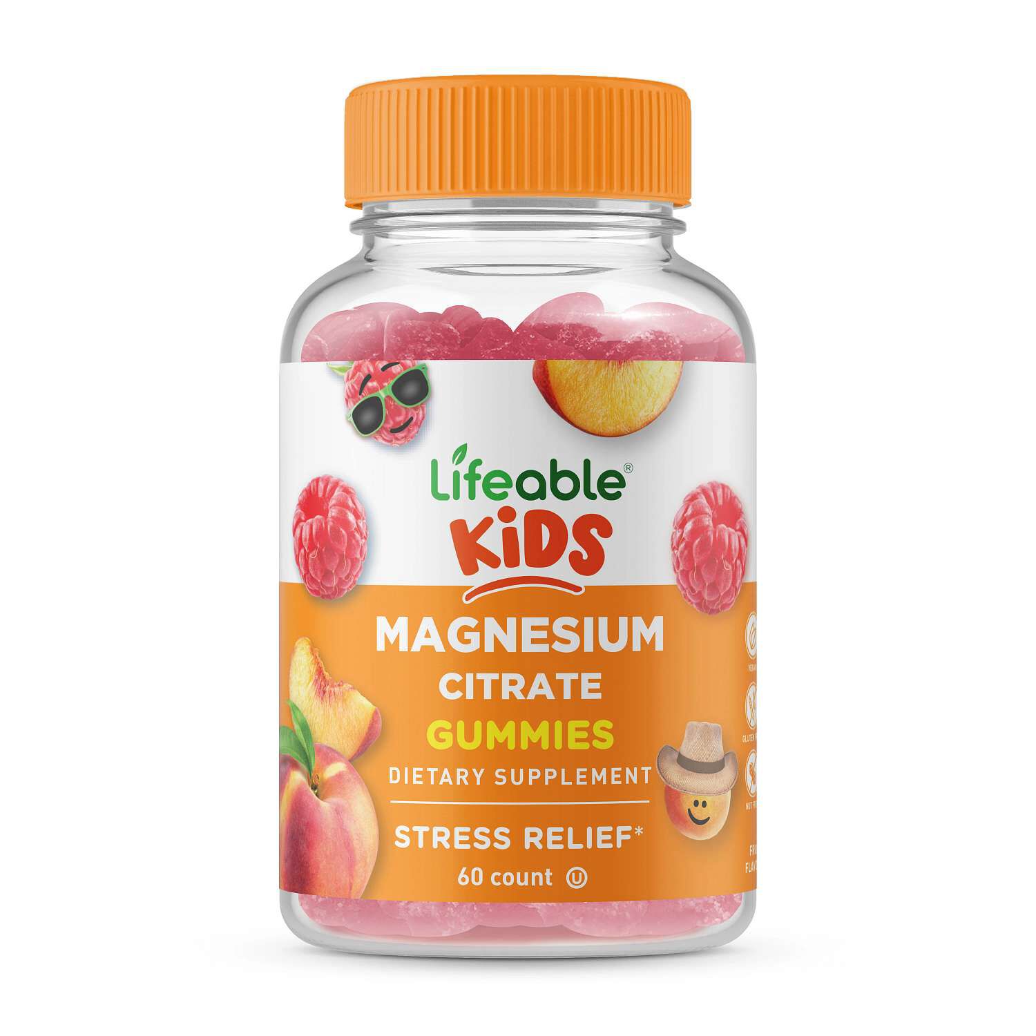 Kids Magnesium Citrate - 60 Gummies (30 Servings)  | GNC
