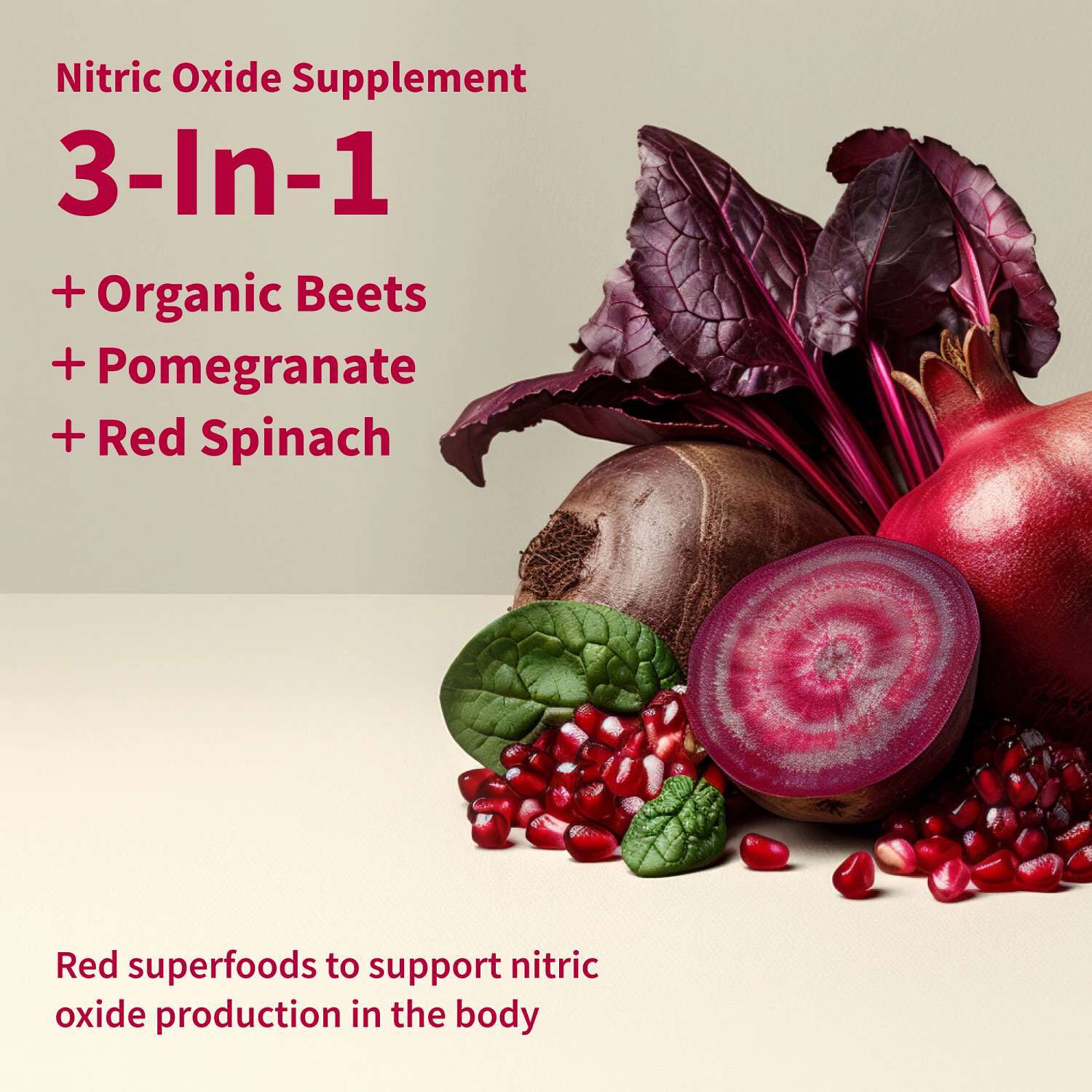 Nitric Oxide Organic Beets - 8.8 oz. (30 Servings)