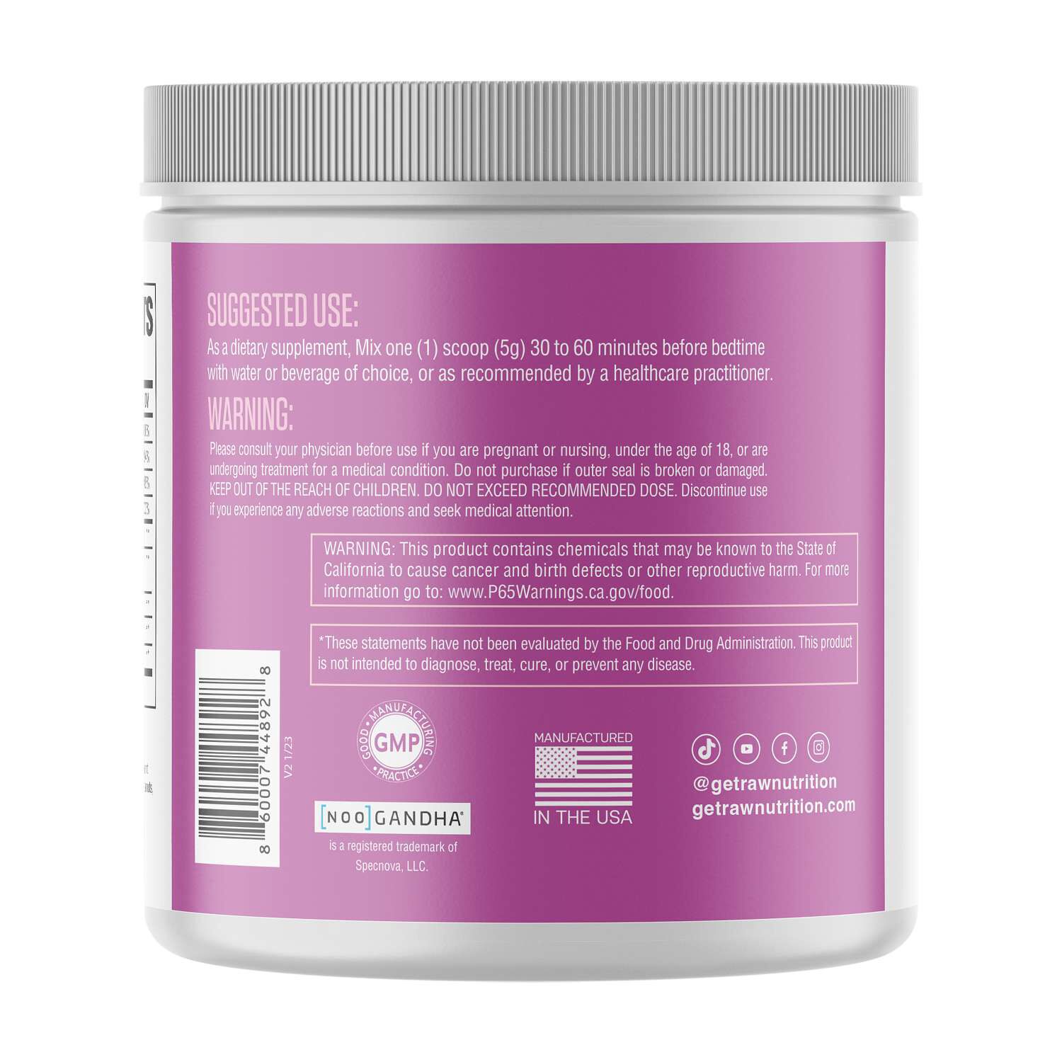 Complete Sleep Formula - Mixed Berry - 5.29 oz. (30 Servings)  | GNC